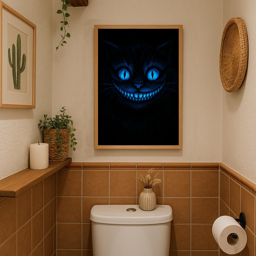 Cheshire Cat Alice in Wonderland poster sfeerbeeld 3