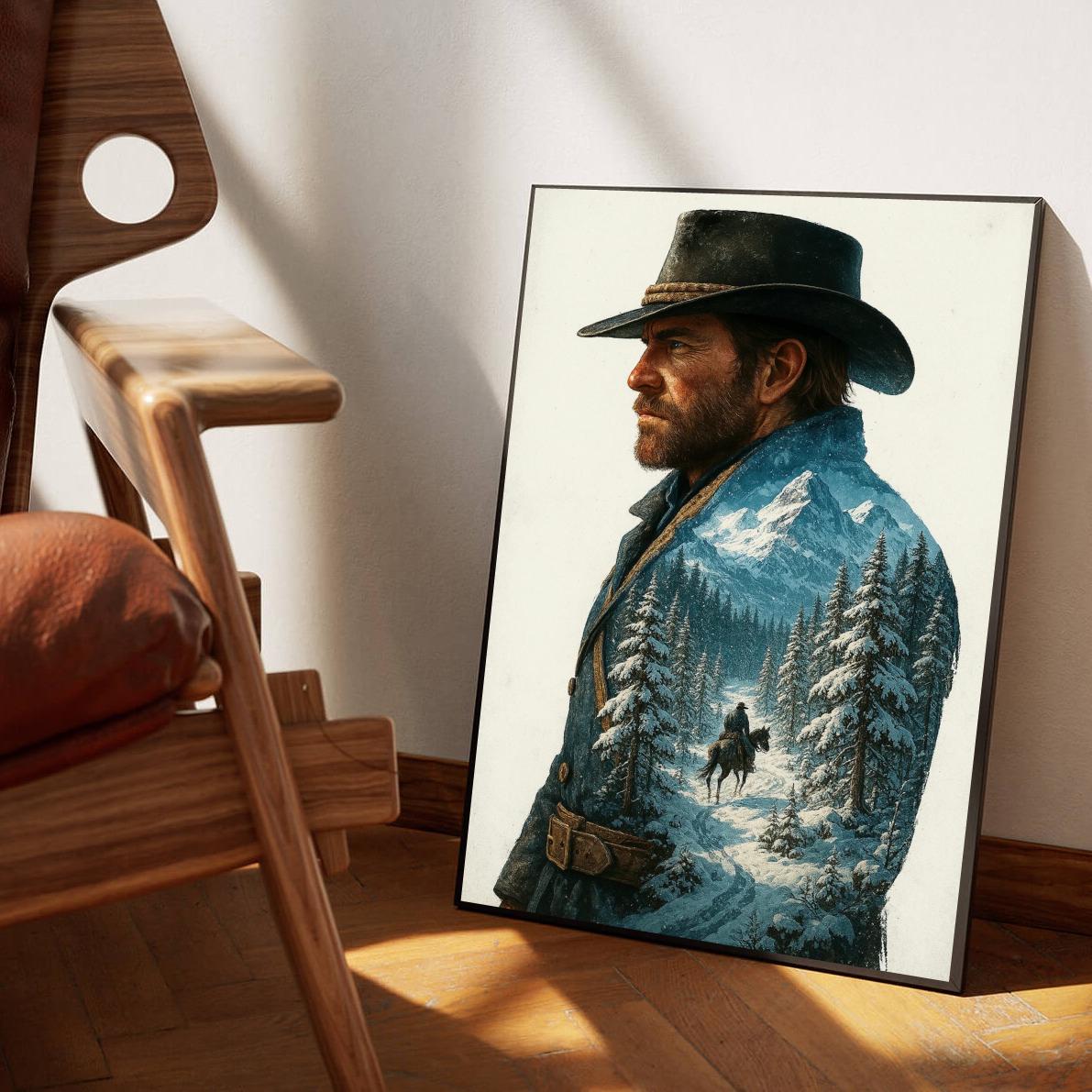 Arthur Morgan Red Dead Redemption 2 poster sfeerbeeld 1