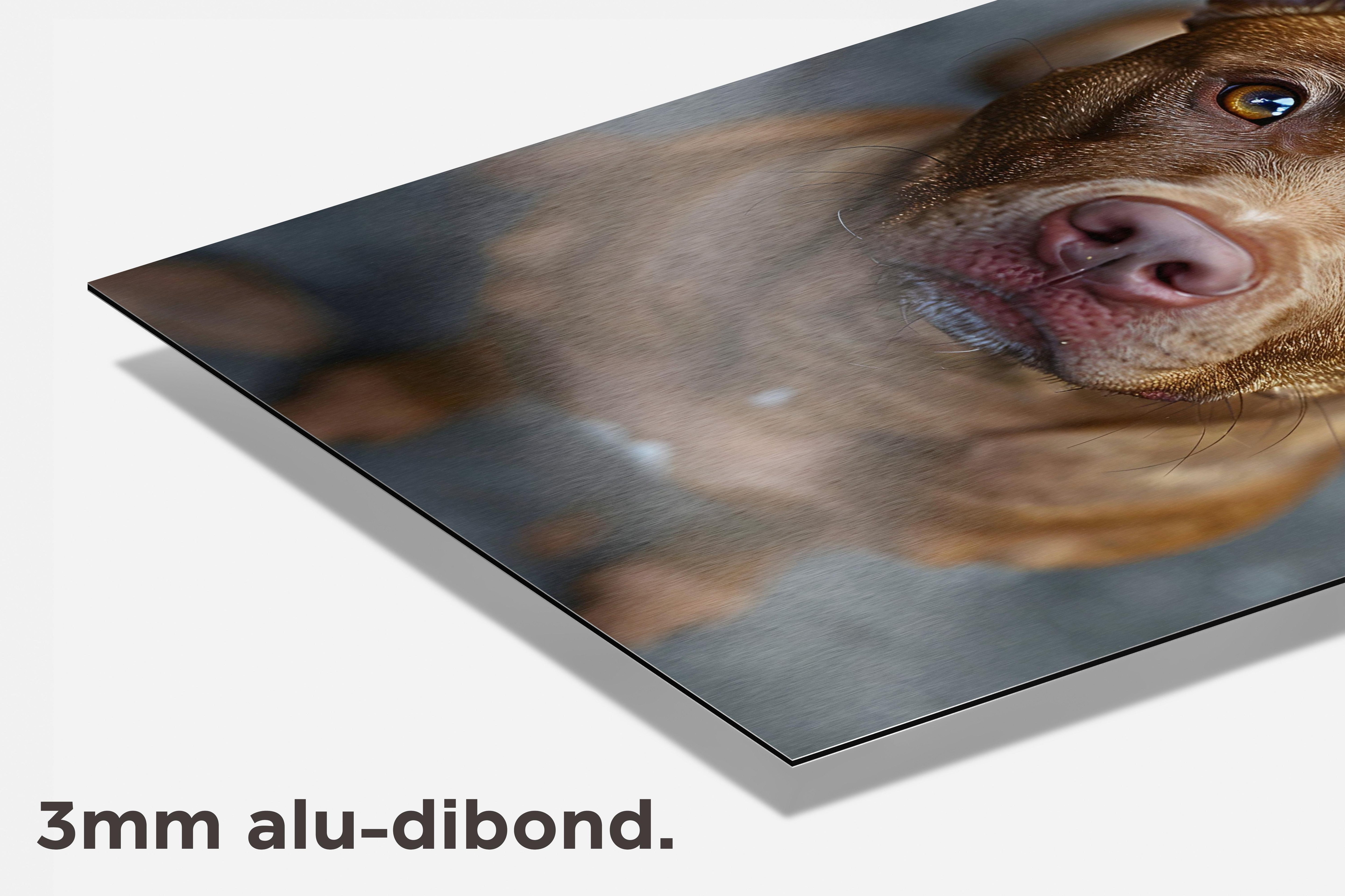 Pitbull dibond detail