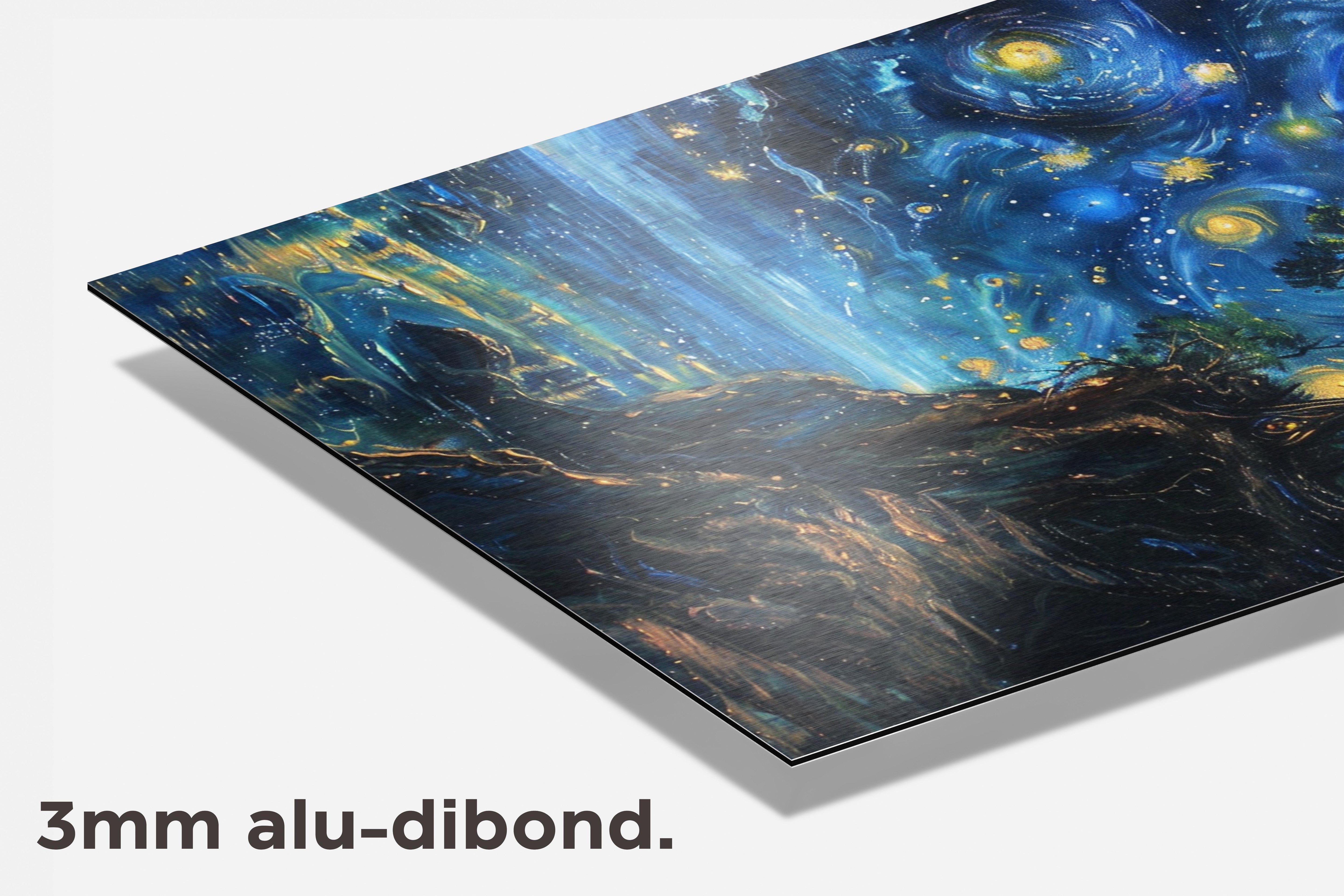 Starry Night dibond detail