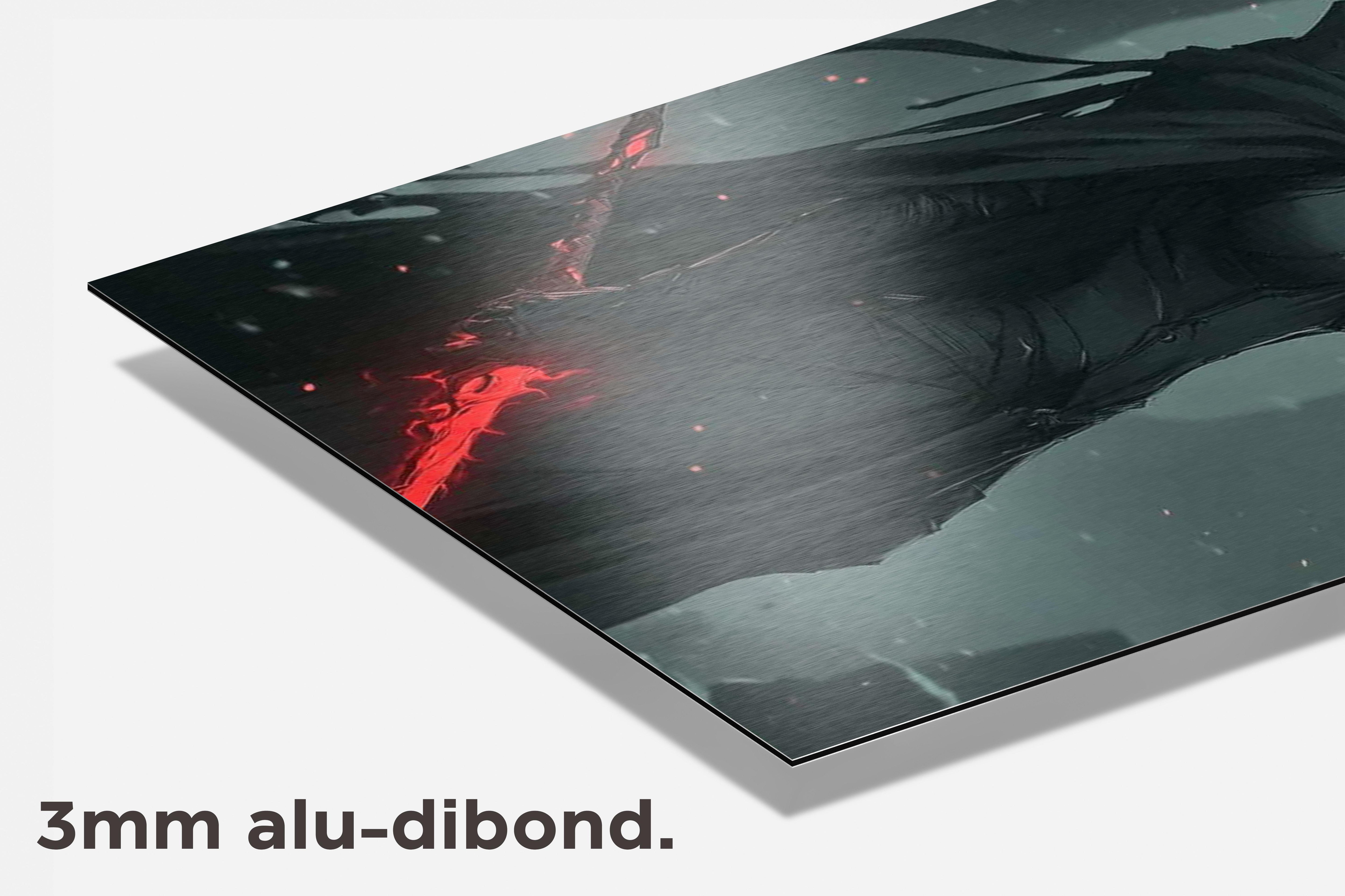Demon Slayer dibond detail
