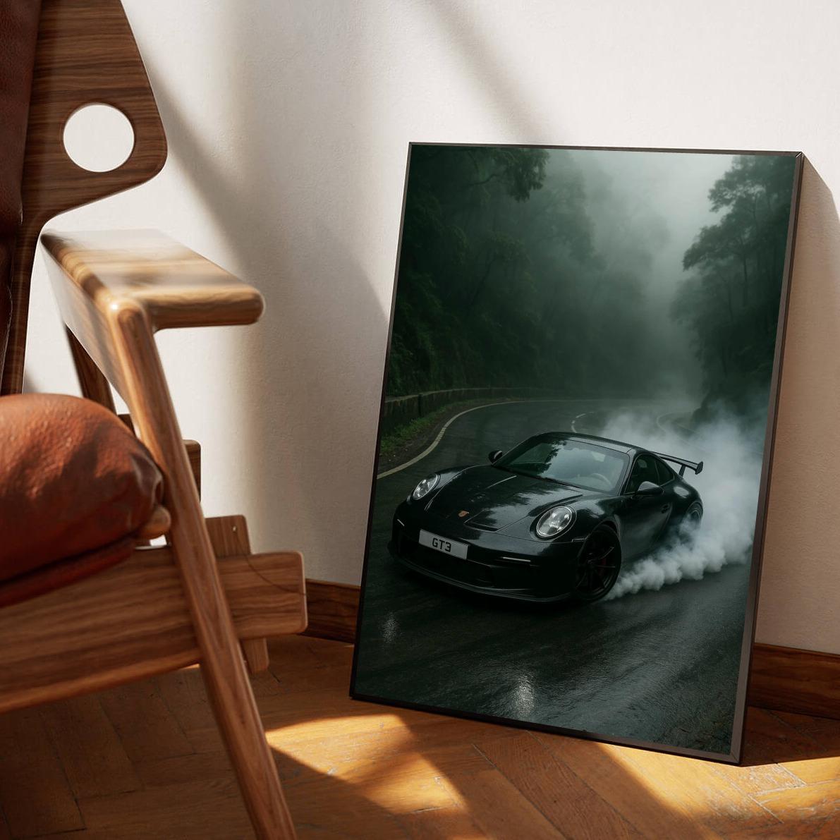 Porsche GT3 poster sfeerbeeld 1