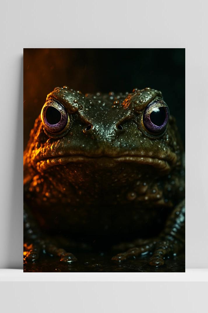 Frog en un interior