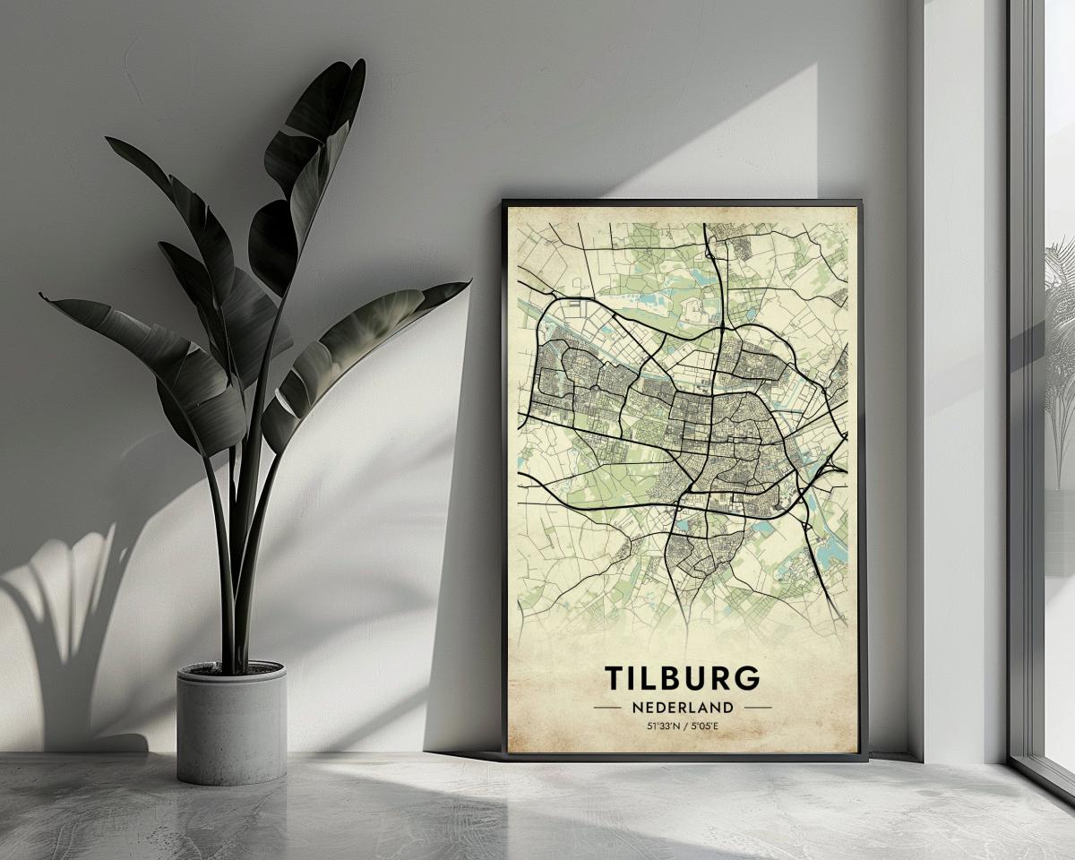 Tilburg Vintage poster van 25 Artstreet