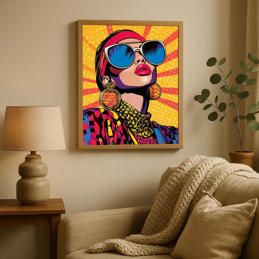 Fashion Pop Art poster sfeerbeeld 1