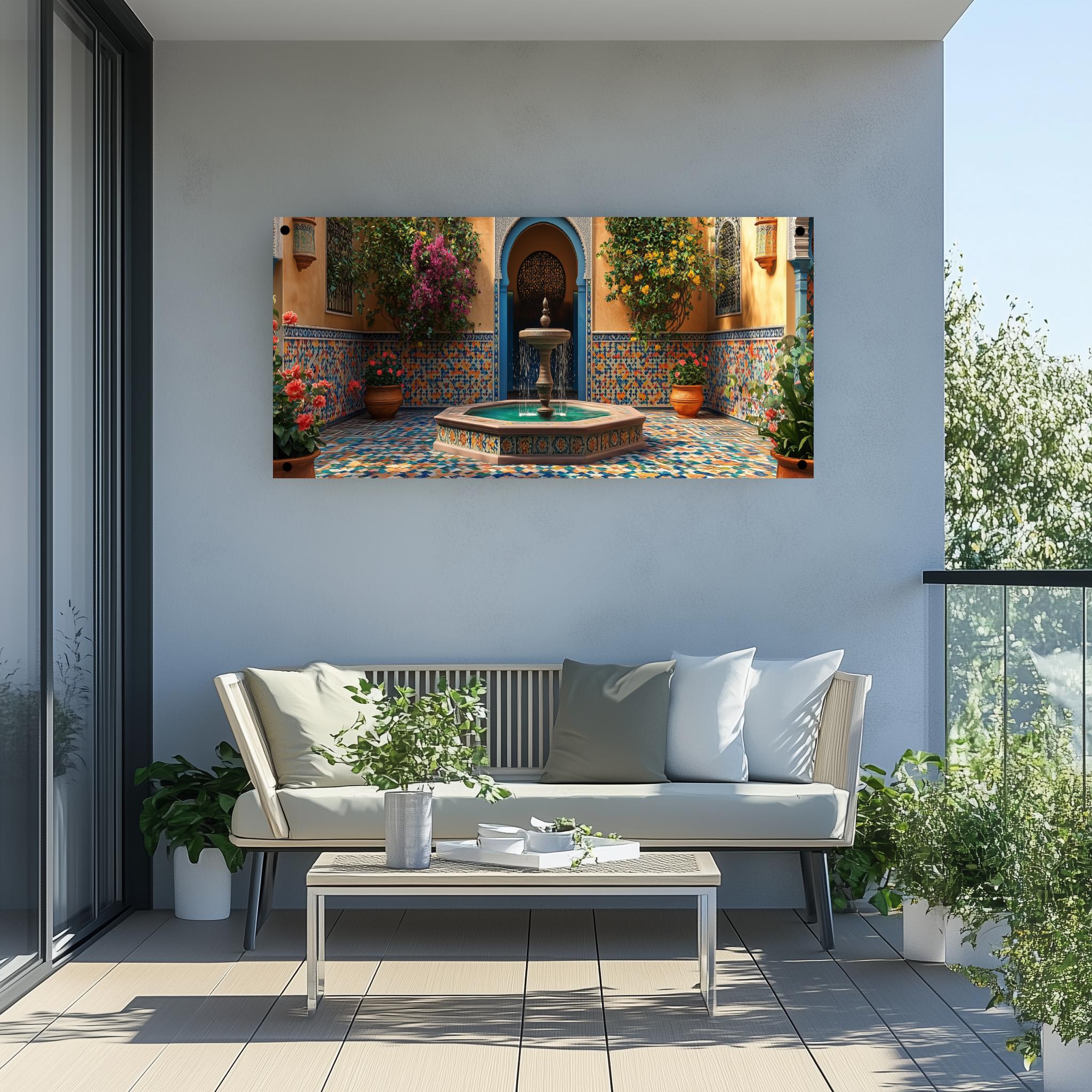 Tuinposter Marokko sfeerbeeld 4