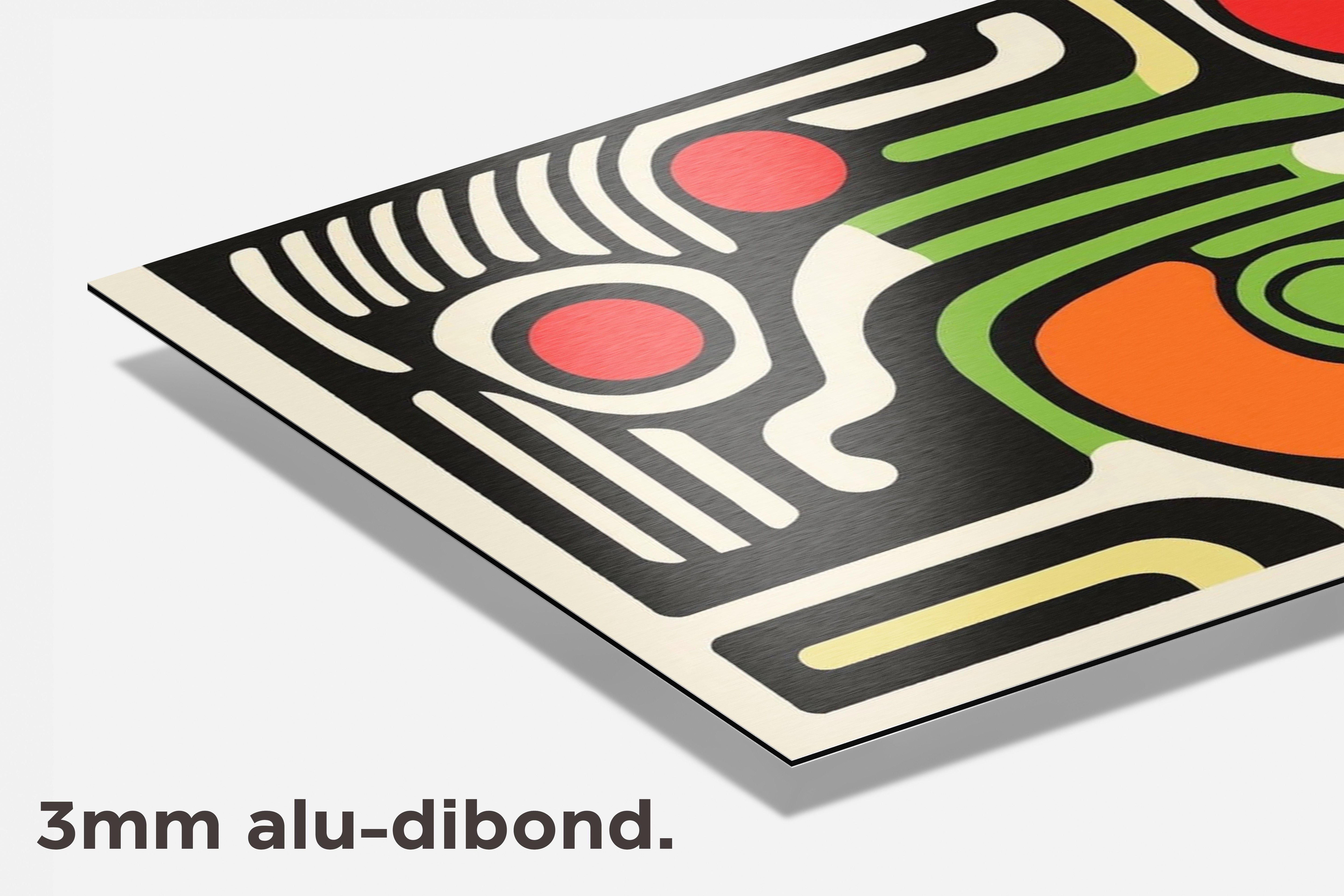 Doolhof dibond detail