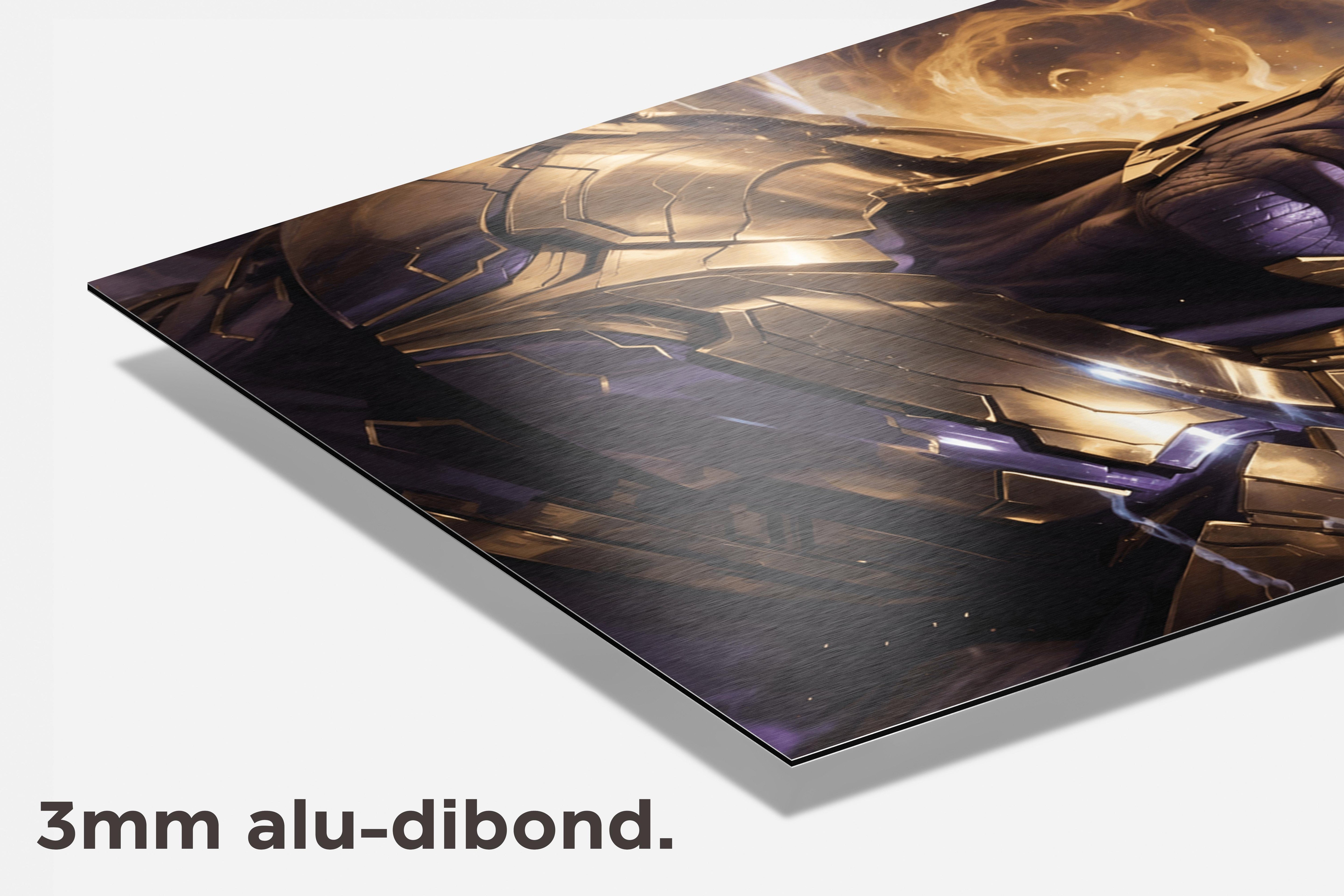 Thanos dibond detail