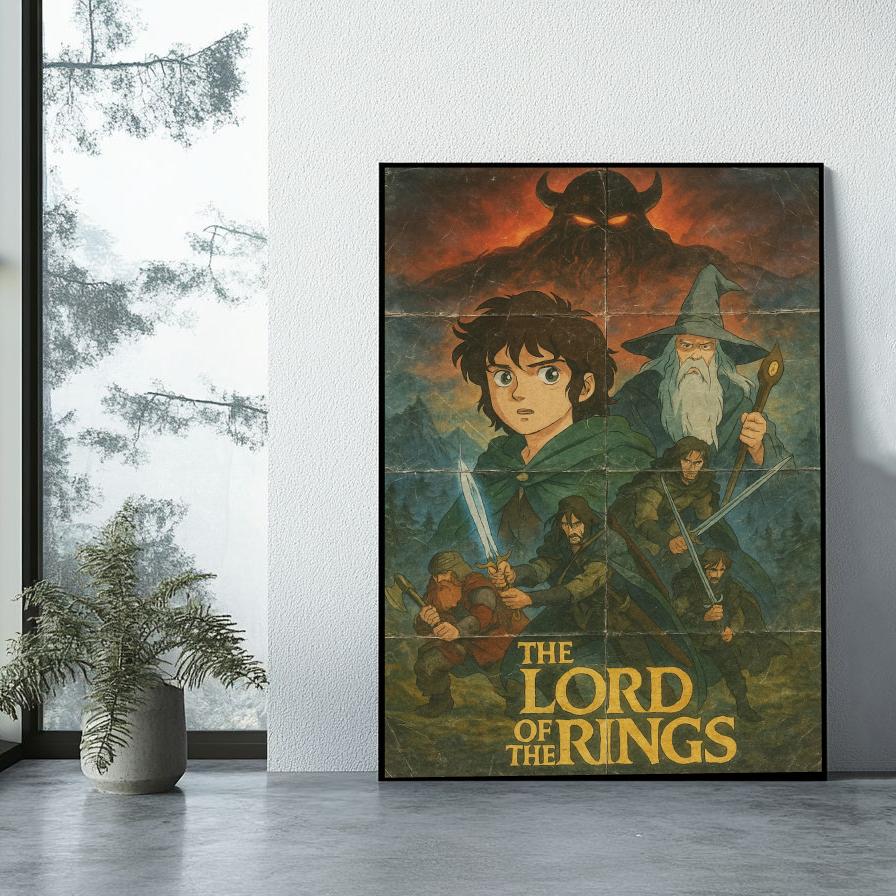 The Lord of the Rings Cartoon poster sfeerbeeld 1