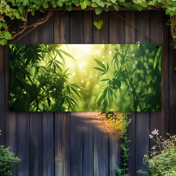 Affiche Affiche de jardin Cannabis