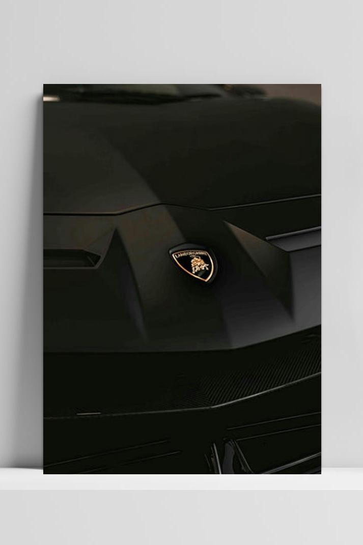 Urus Logo op 3mm aluminium dibond