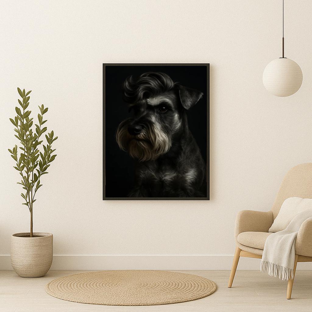 Schnauzer Dog poster sfeerbeeld 2