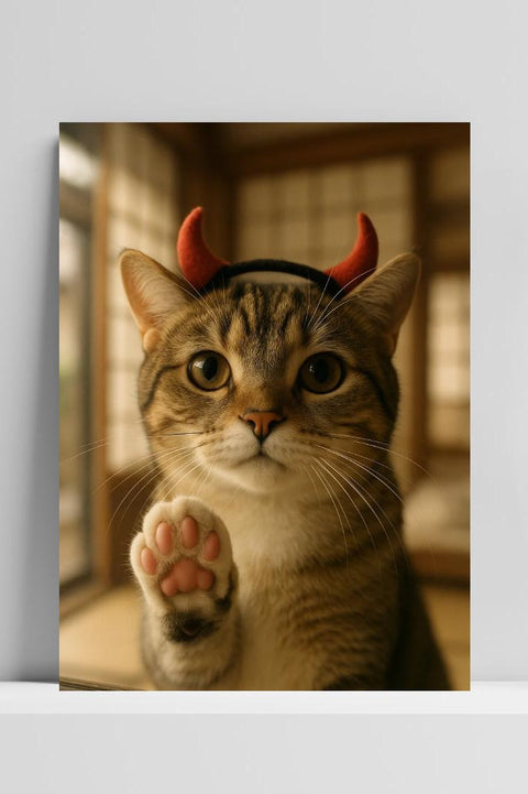 Affiche Cat Horn Headband
