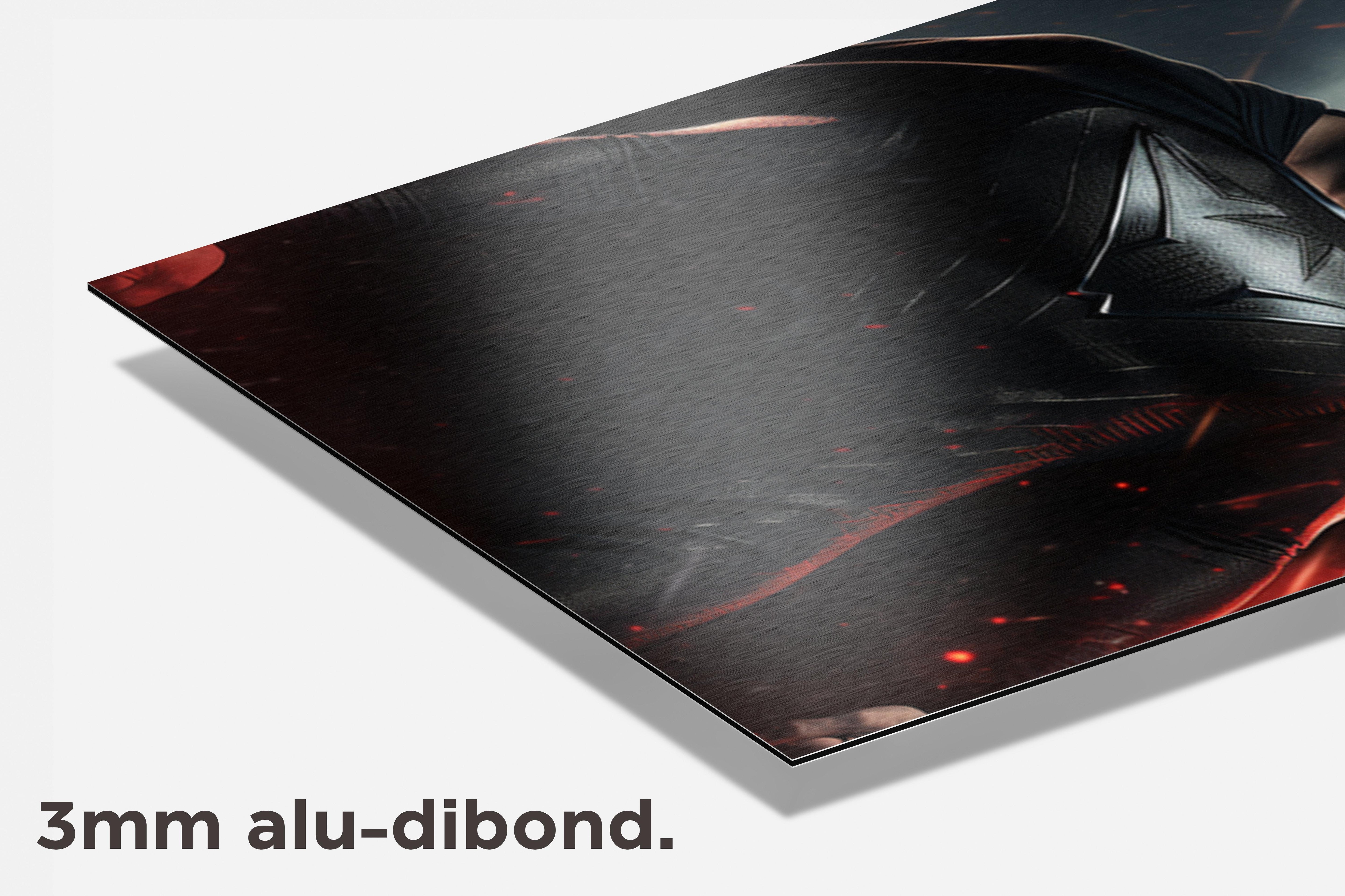 Ronaldo Superheld dibond detail
