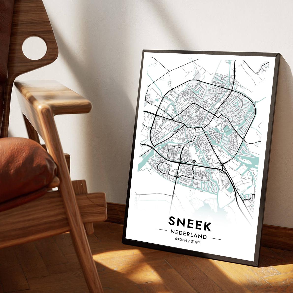Sneek Blauw poster sfeerbeeld 1