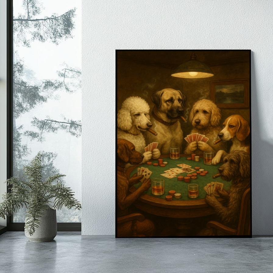 Poker Dogs poster sfeerbeeld 1