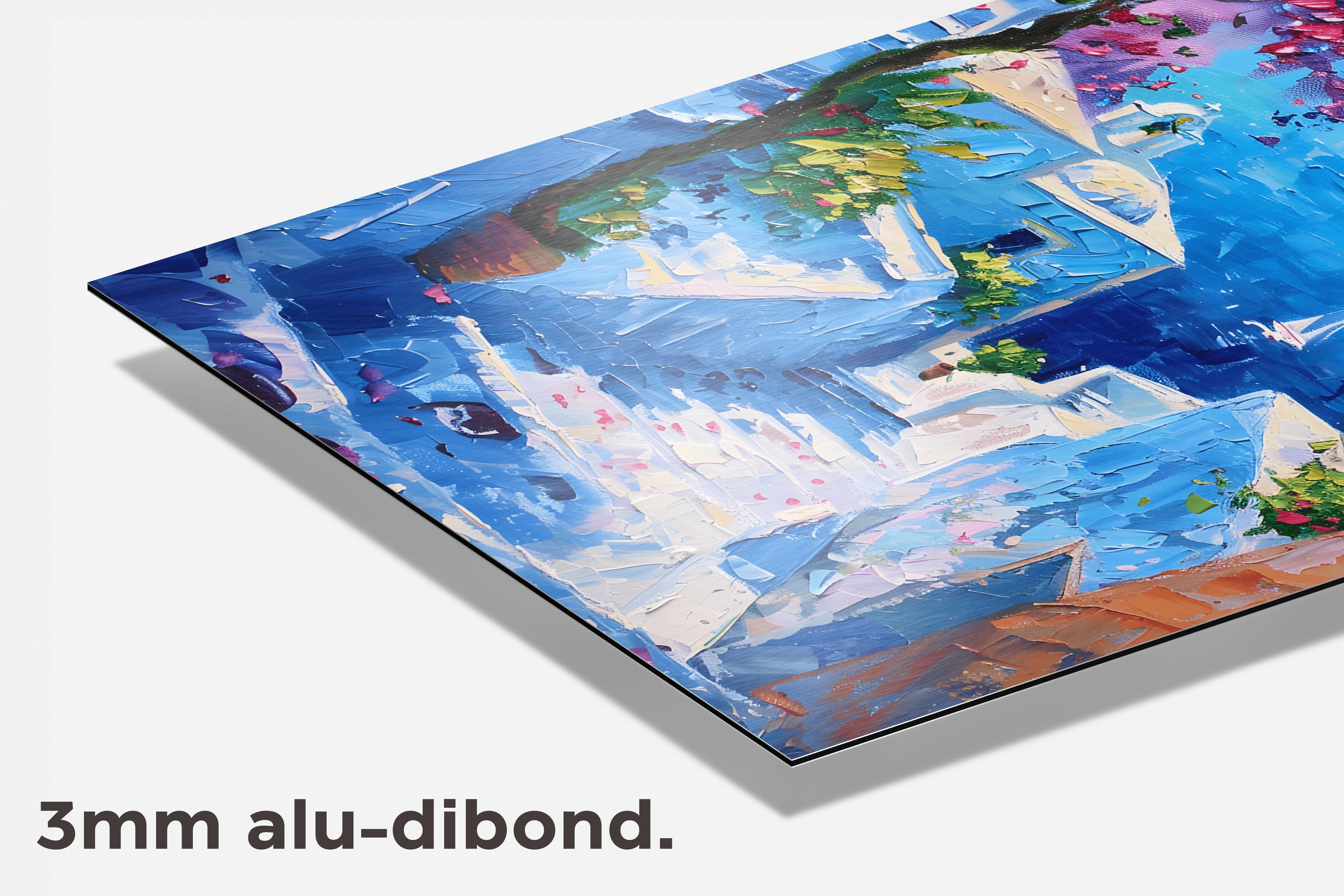 Griekenland dibond detail