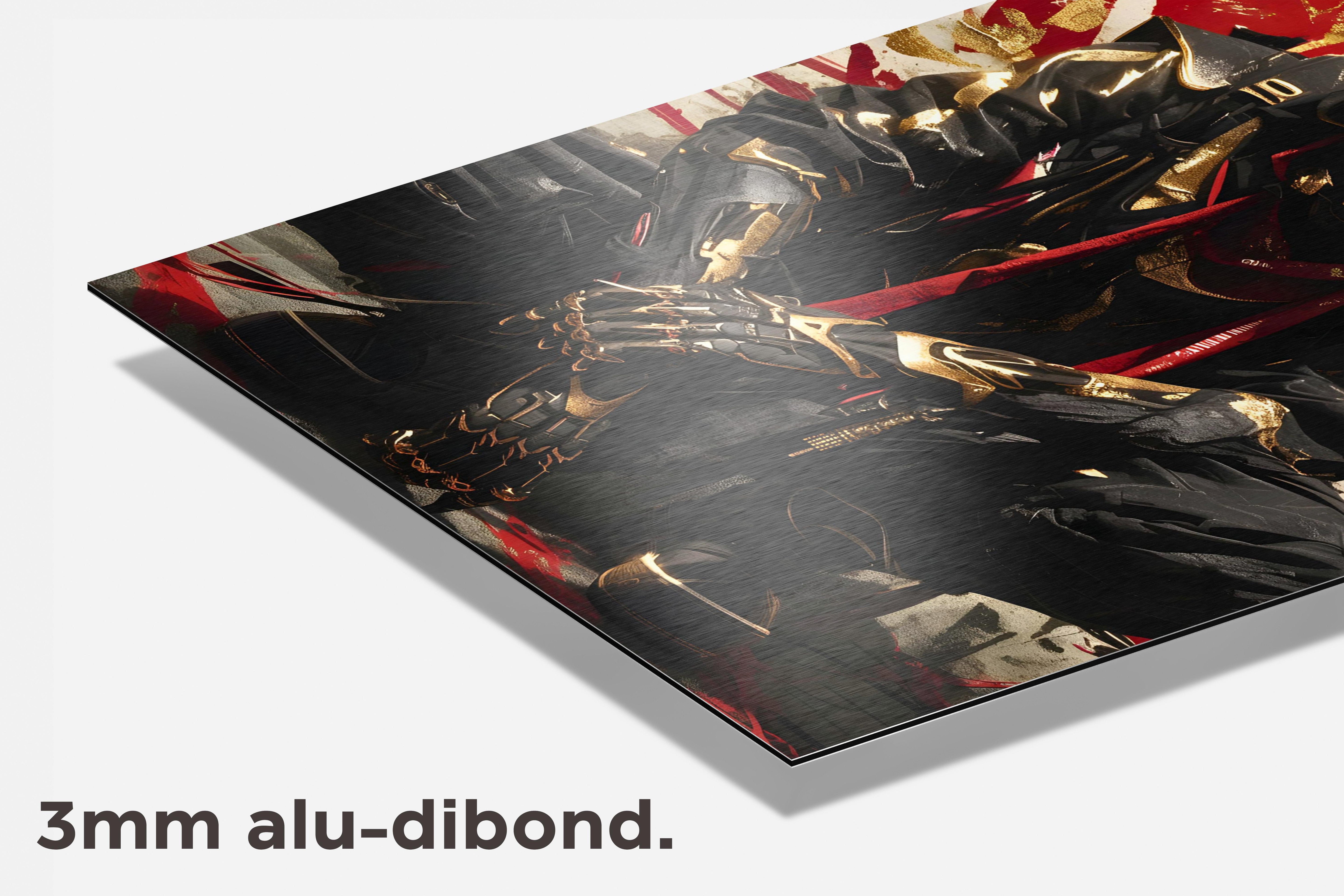 Coole Ninja dibond detail