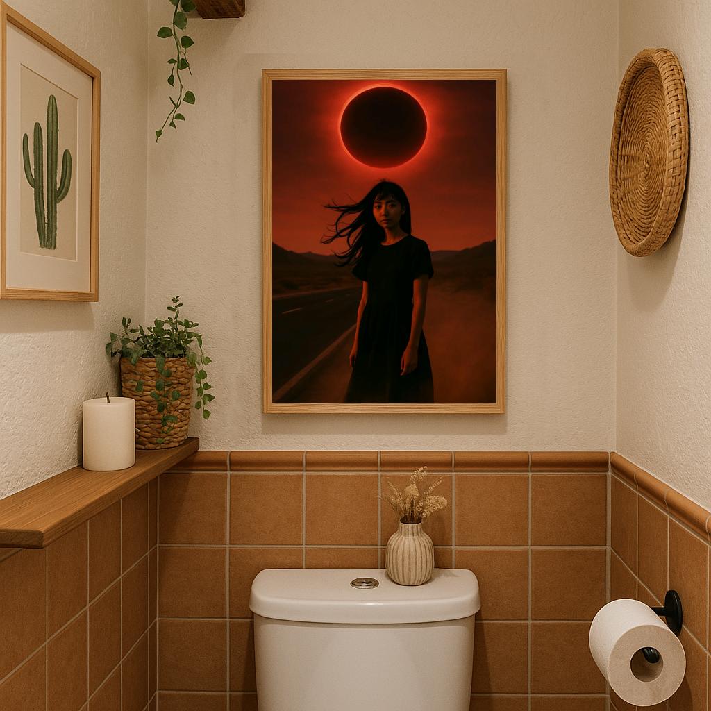 Girl Solar Eclipse poster sfeerbeeld 3