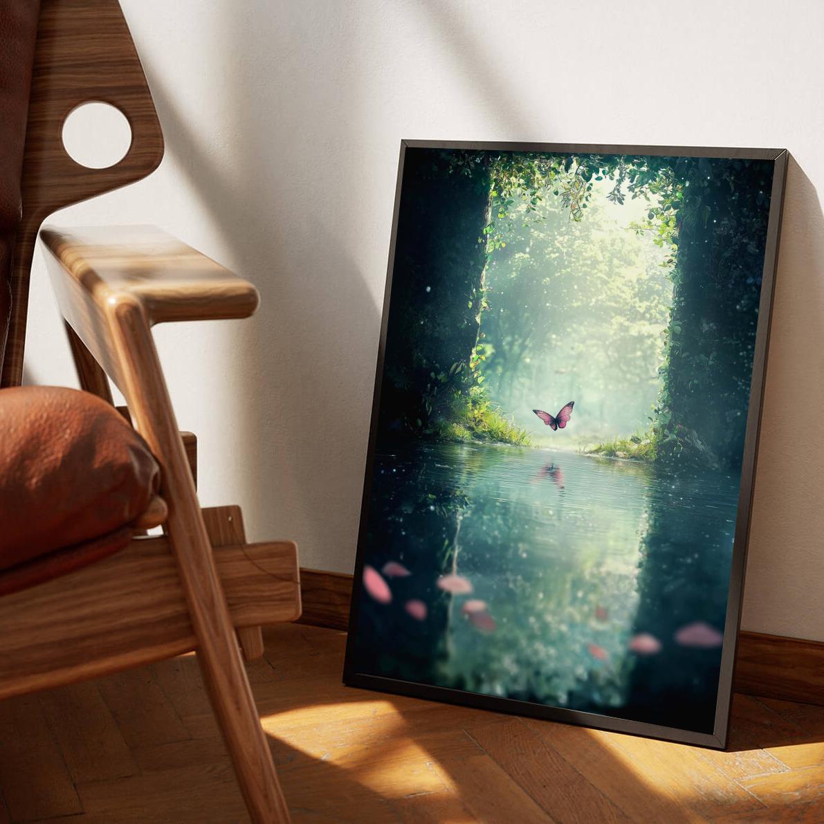 Butterfly Nature poster van 25 Artstreet