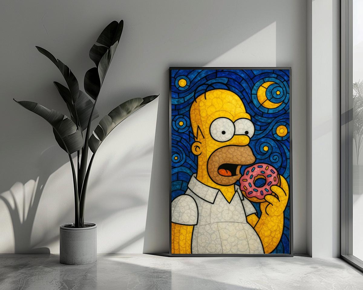 Homer Simpson poster van 25 Artstreet