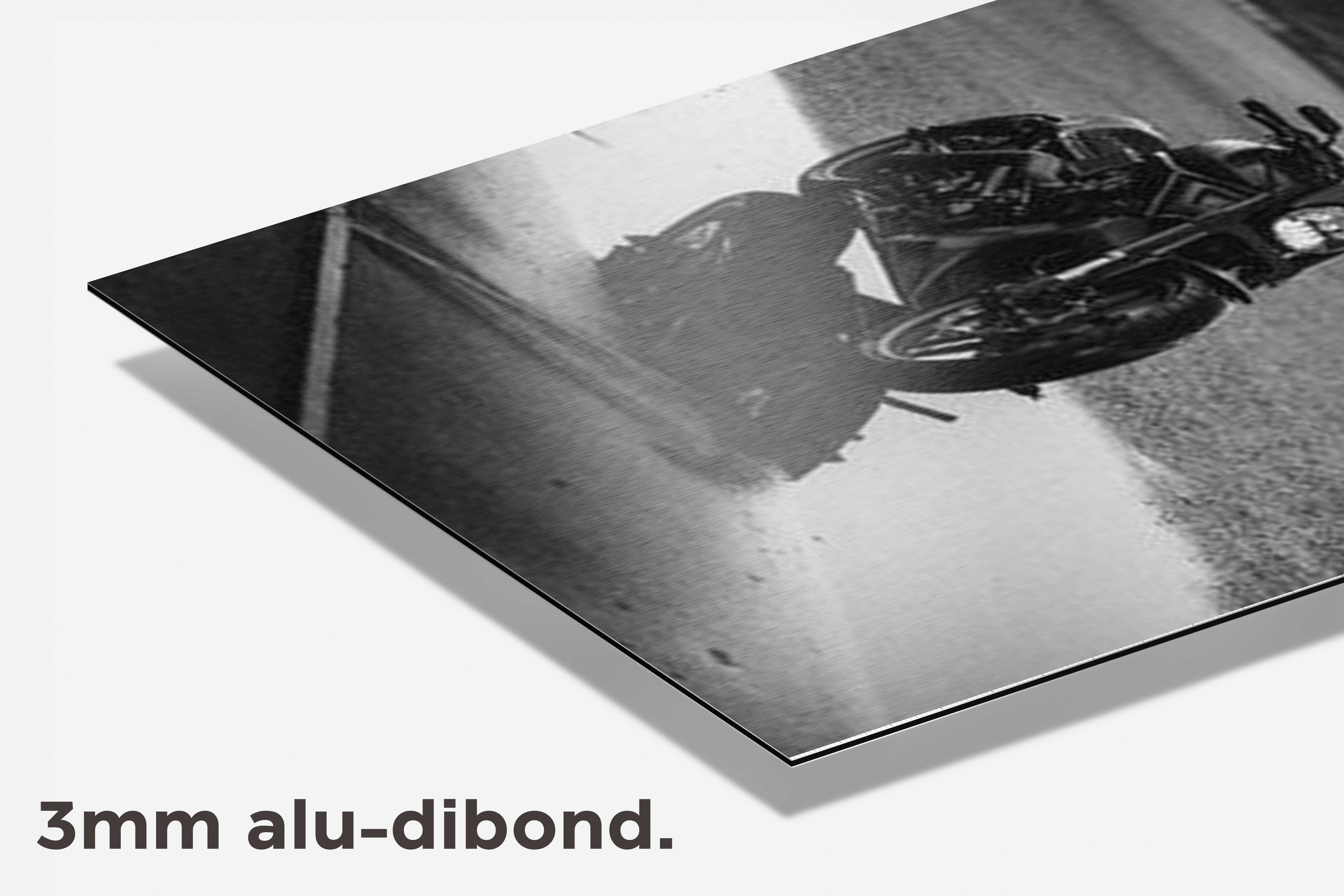 Motor Poster dibond detail