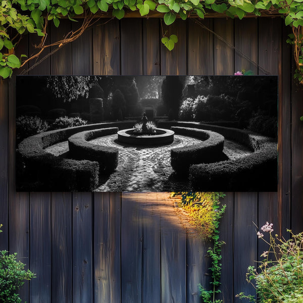 Affiche Affiche de jardin Jardin en Spirale