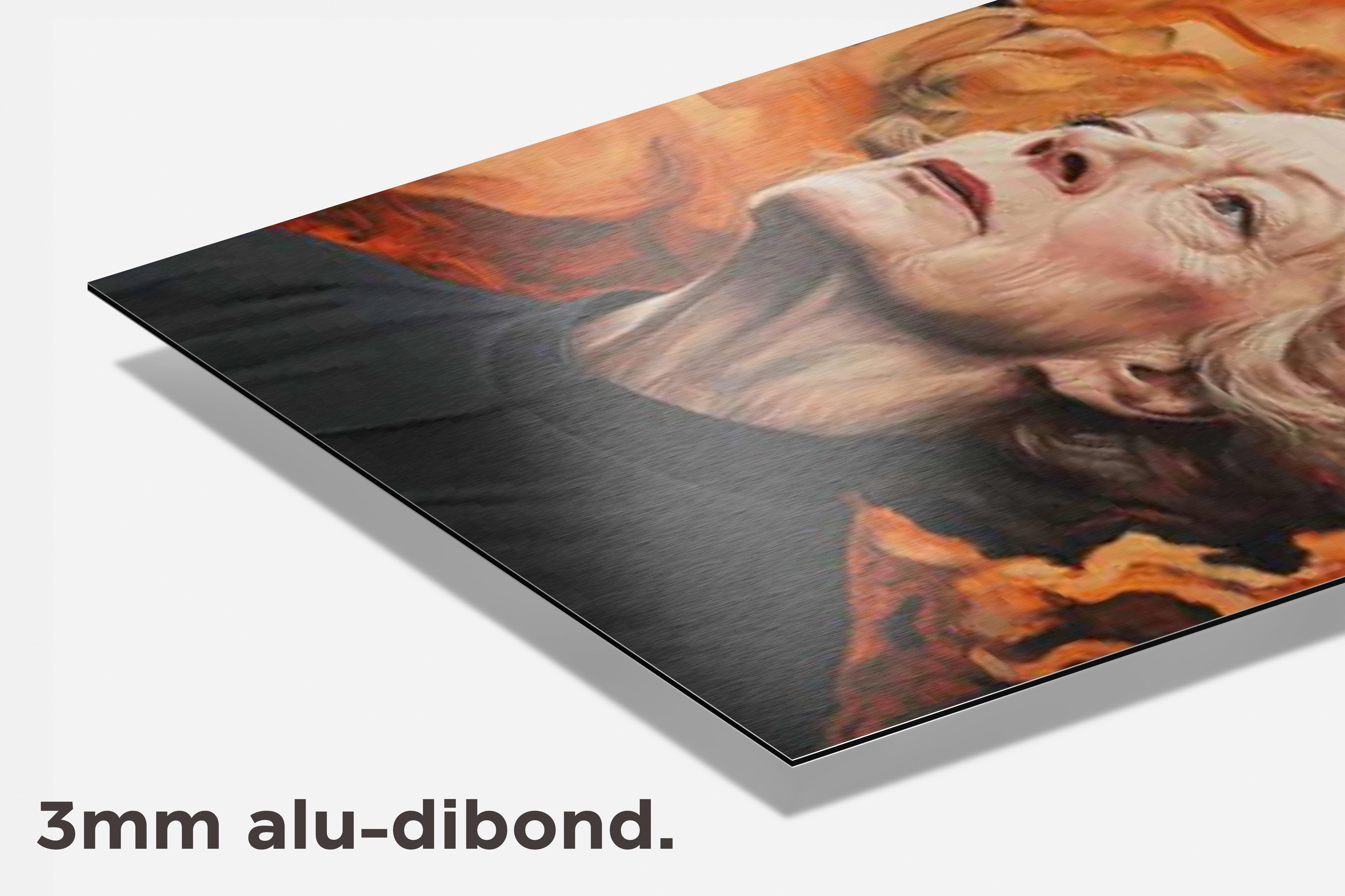 Maggie Smith dibond detail