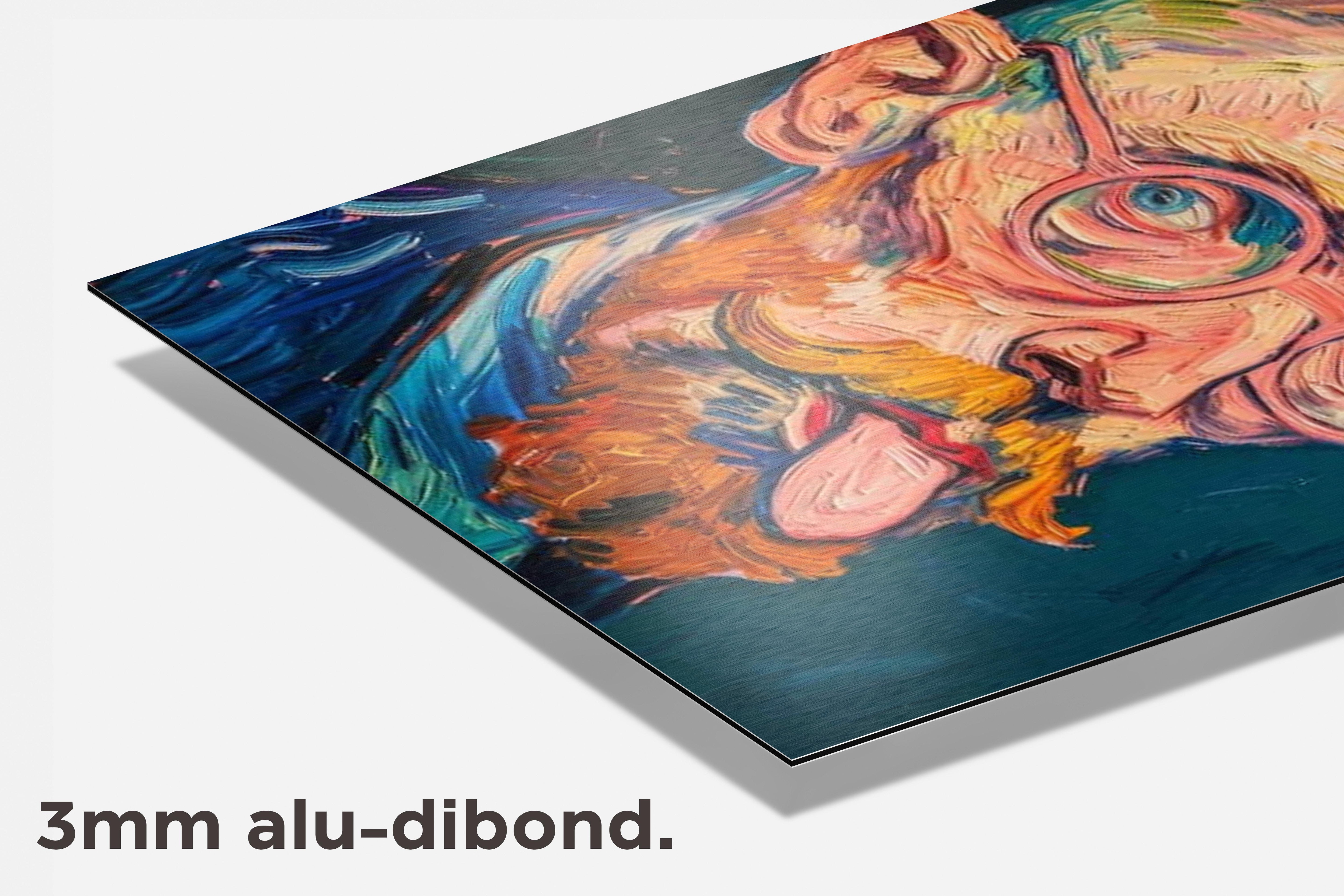 Vincent van Gogh dibond detail
