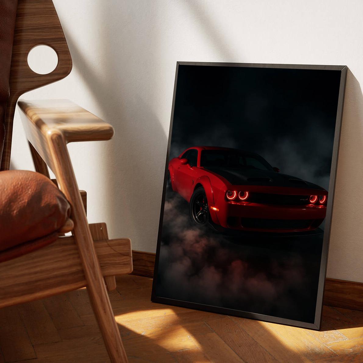 Red Sports Car poster sfeerbeeld 3