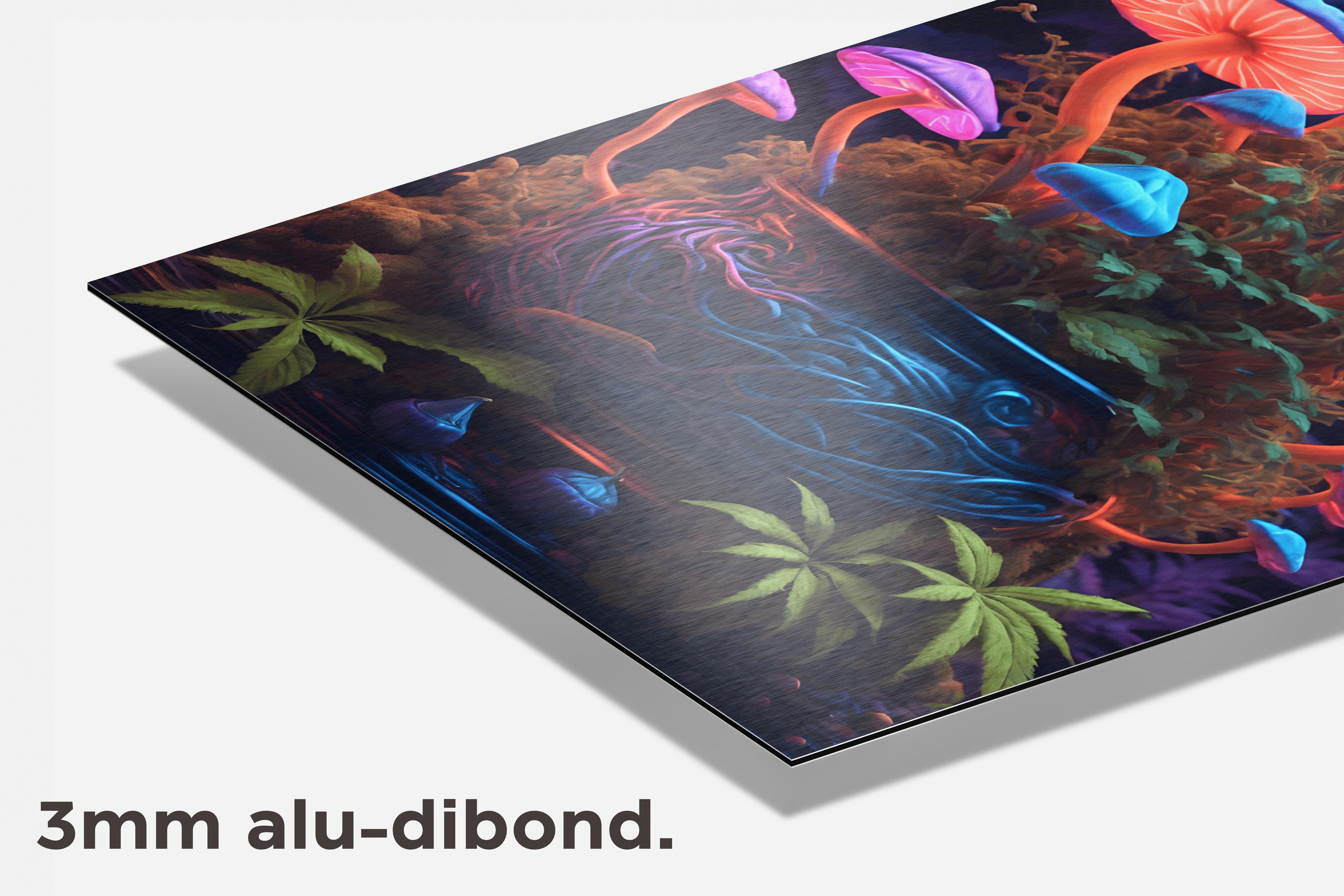 Trip Pot dibond detail