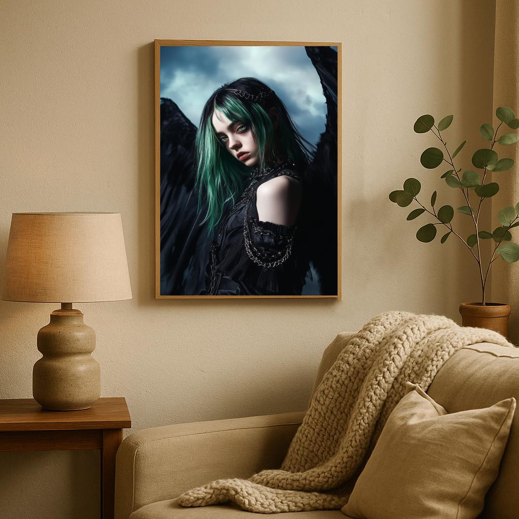 Billie Eilish Angel poster sfeerbeeld 2