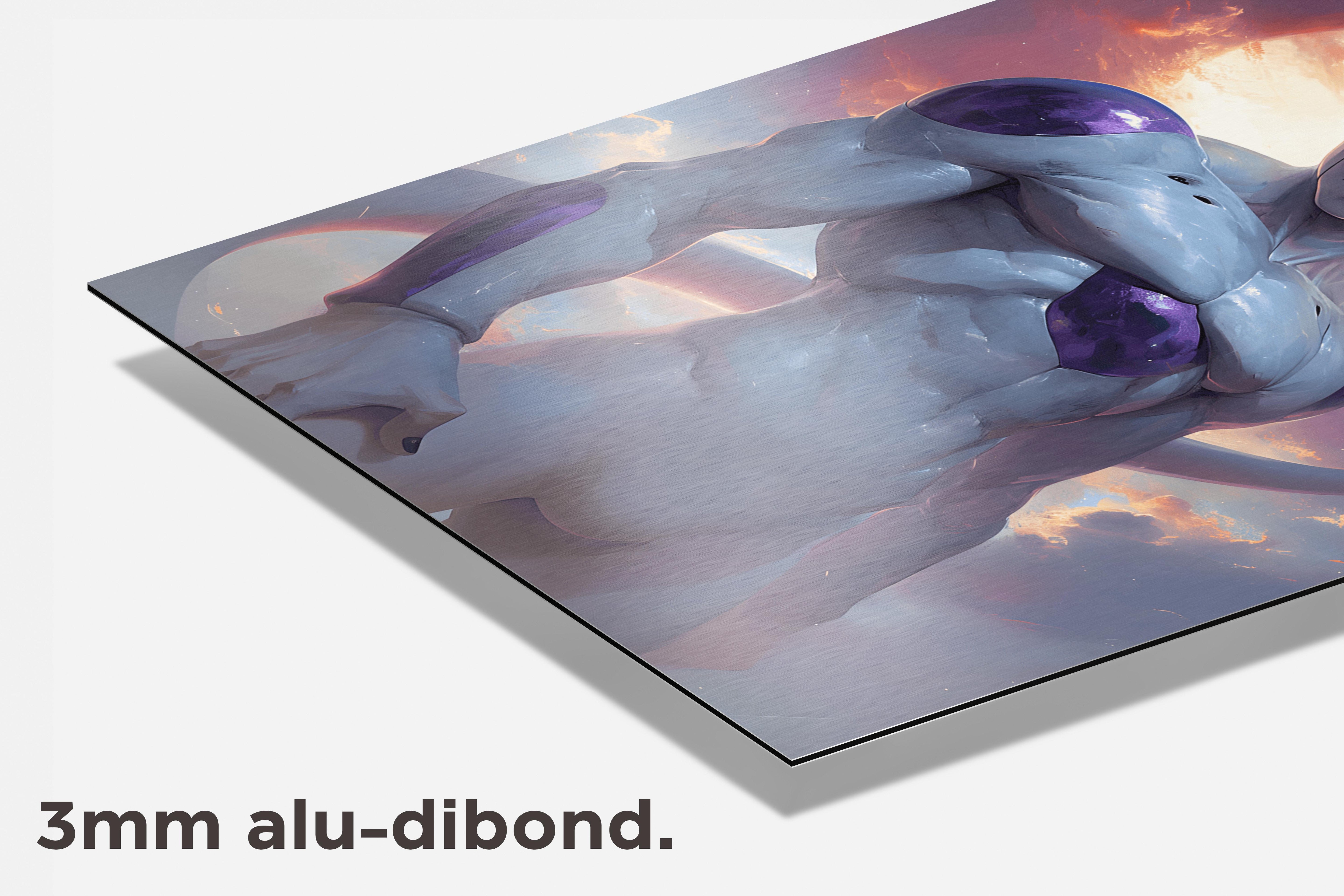Dragonball Frieza dibond detail