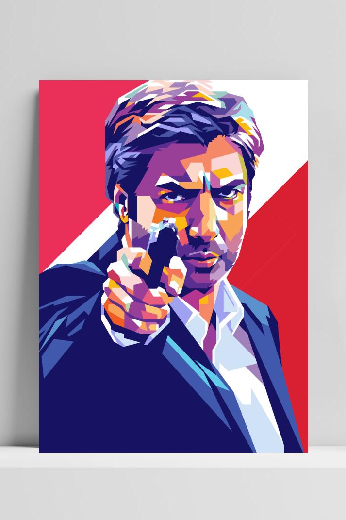 Polat Alemdar op 3mm aluminium dibond