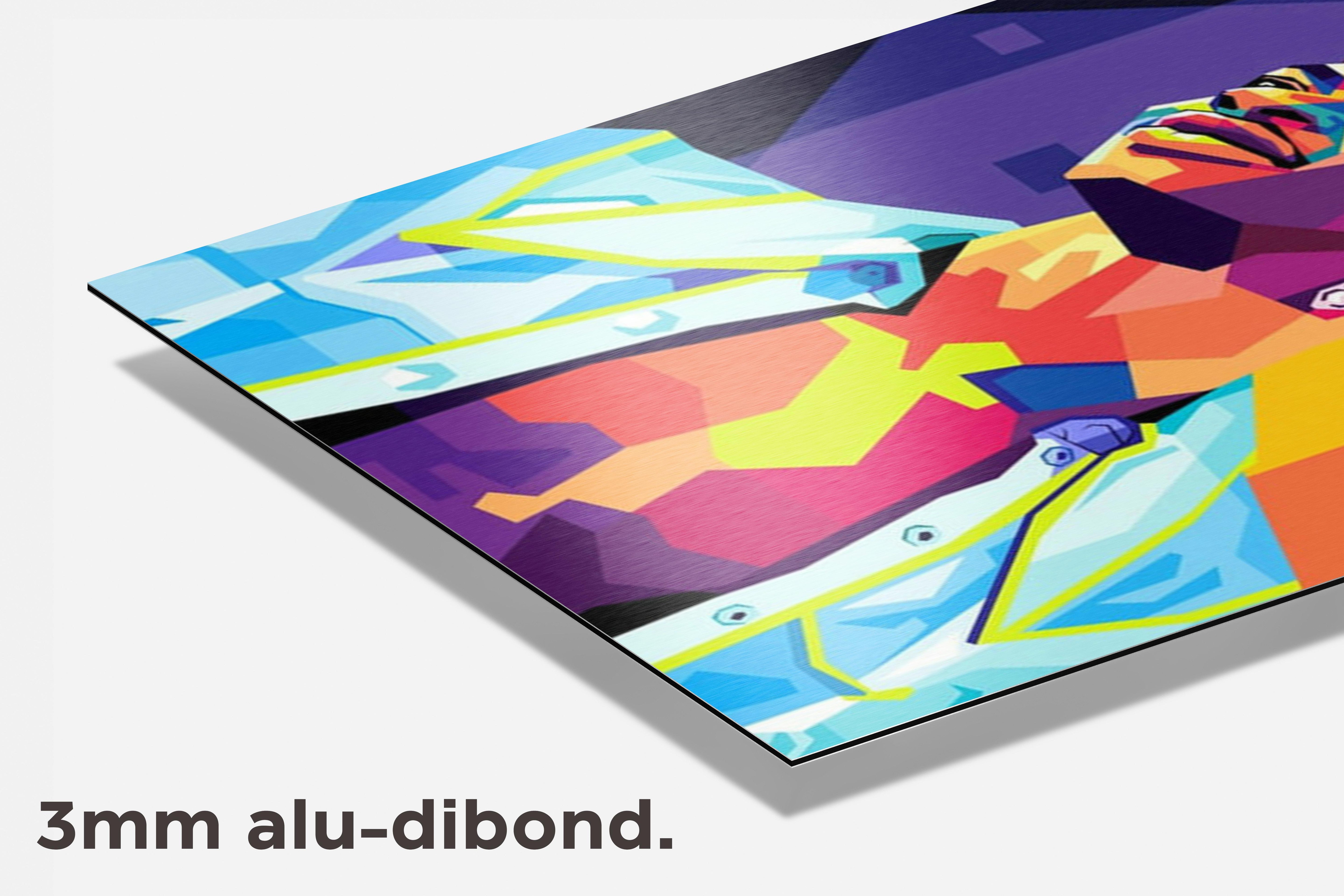 Lil Nas X dibond detail