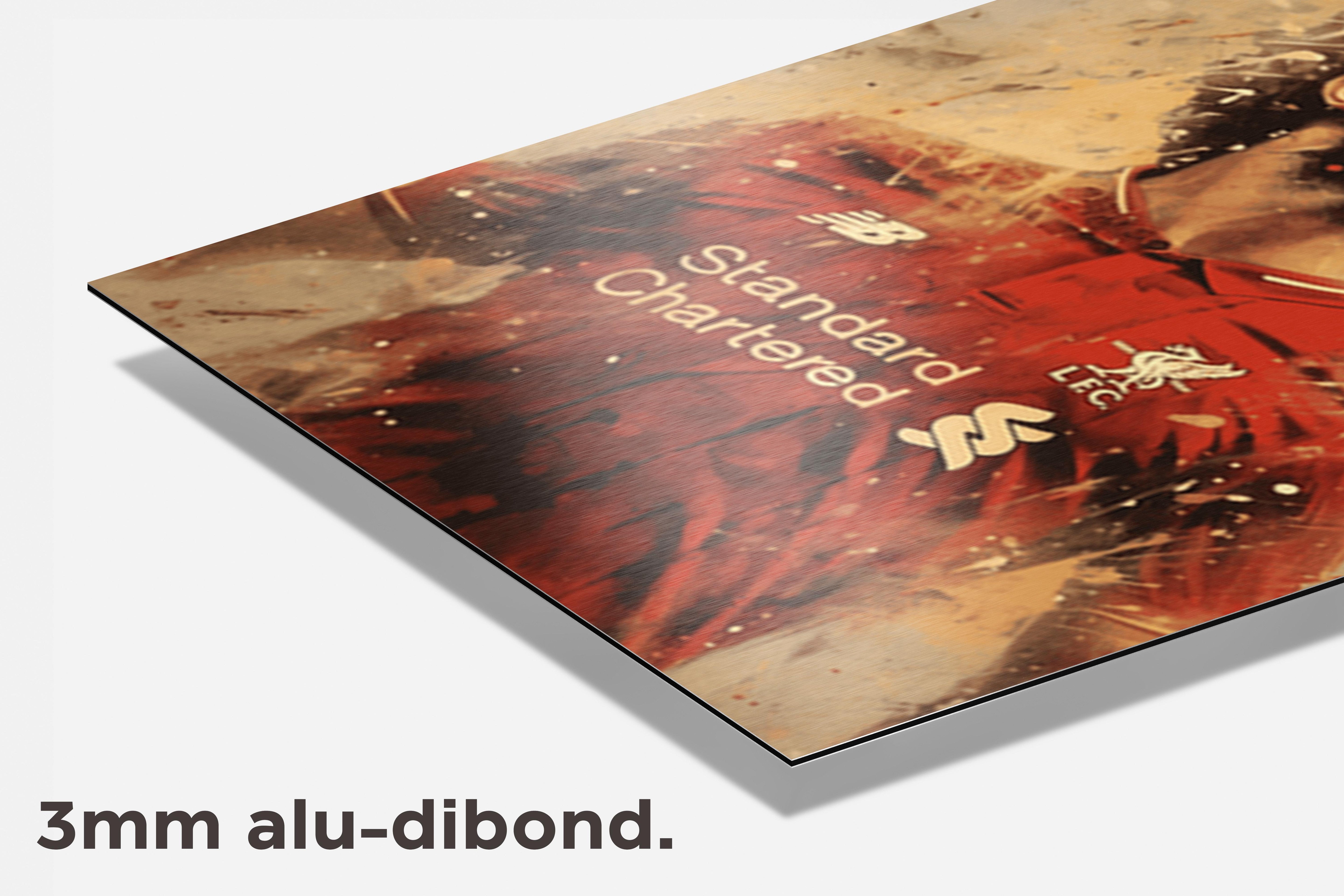 Salah Liverpool FC dibond detail