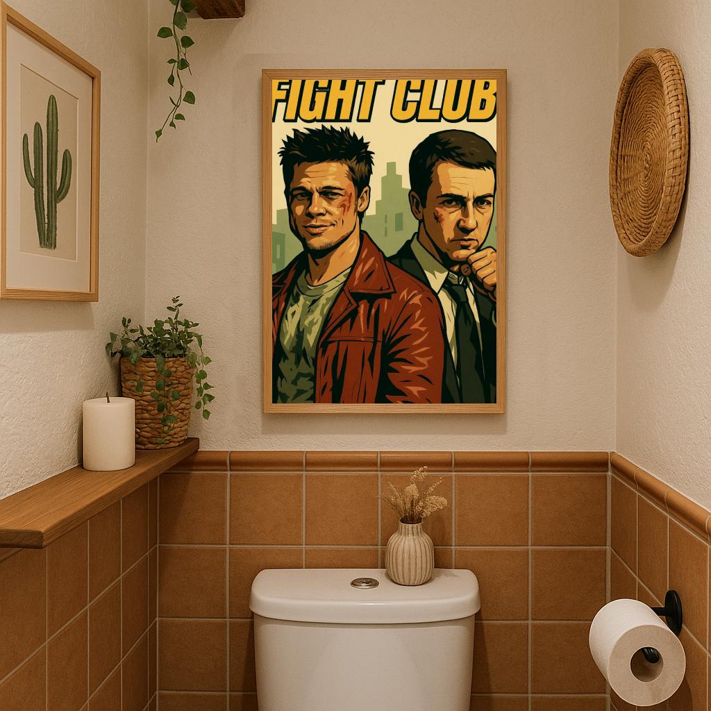 Fight Club Art Text poster sfeerbeeld 3