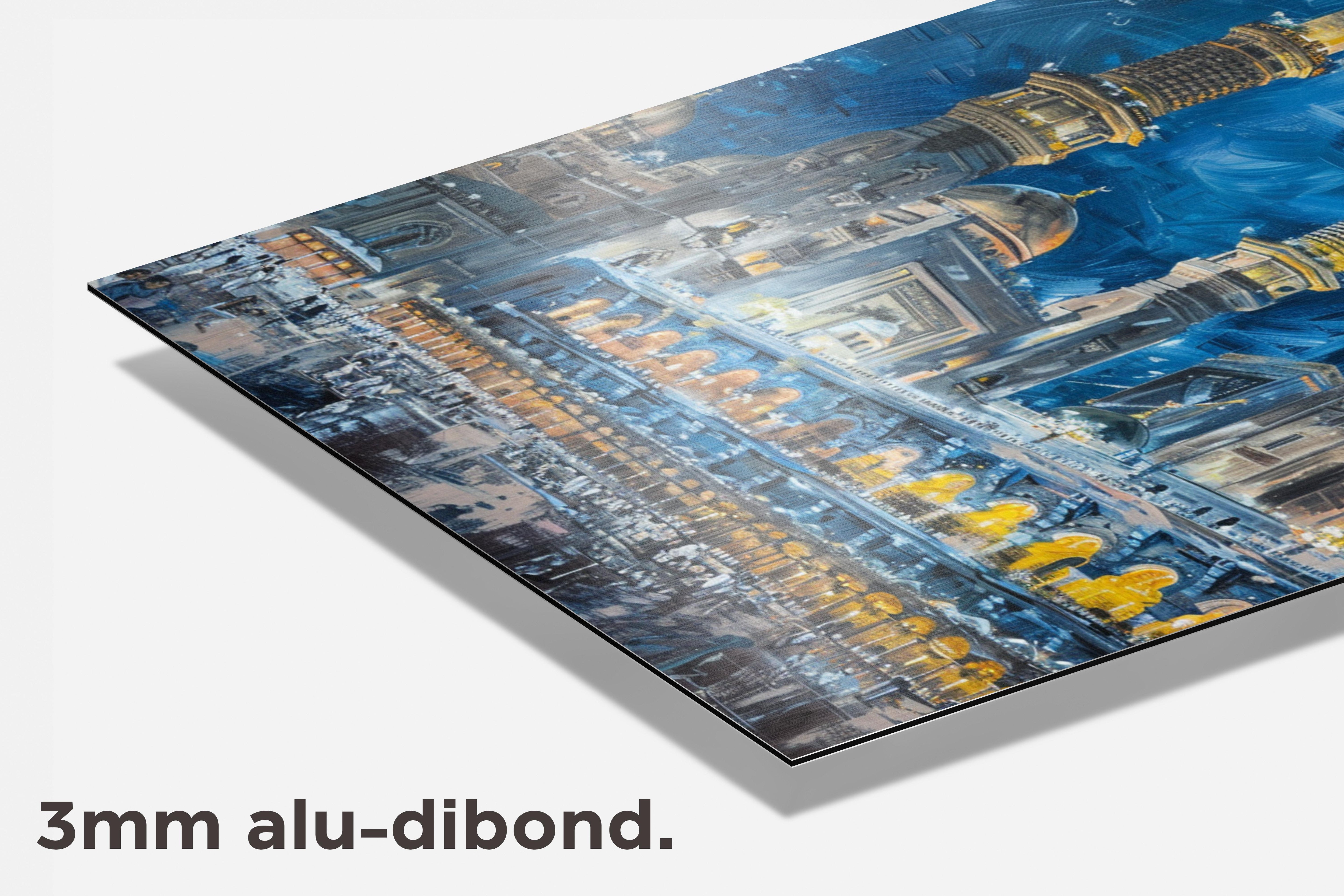Moskee dibond detail