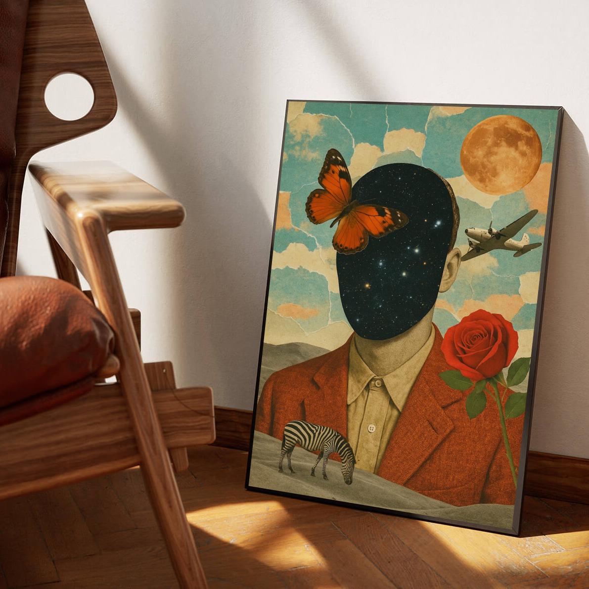 Collage Surreal poster sfeerbeeld 1