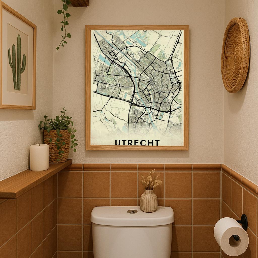 Utrecht Vintage poster sfeerbeeld 3