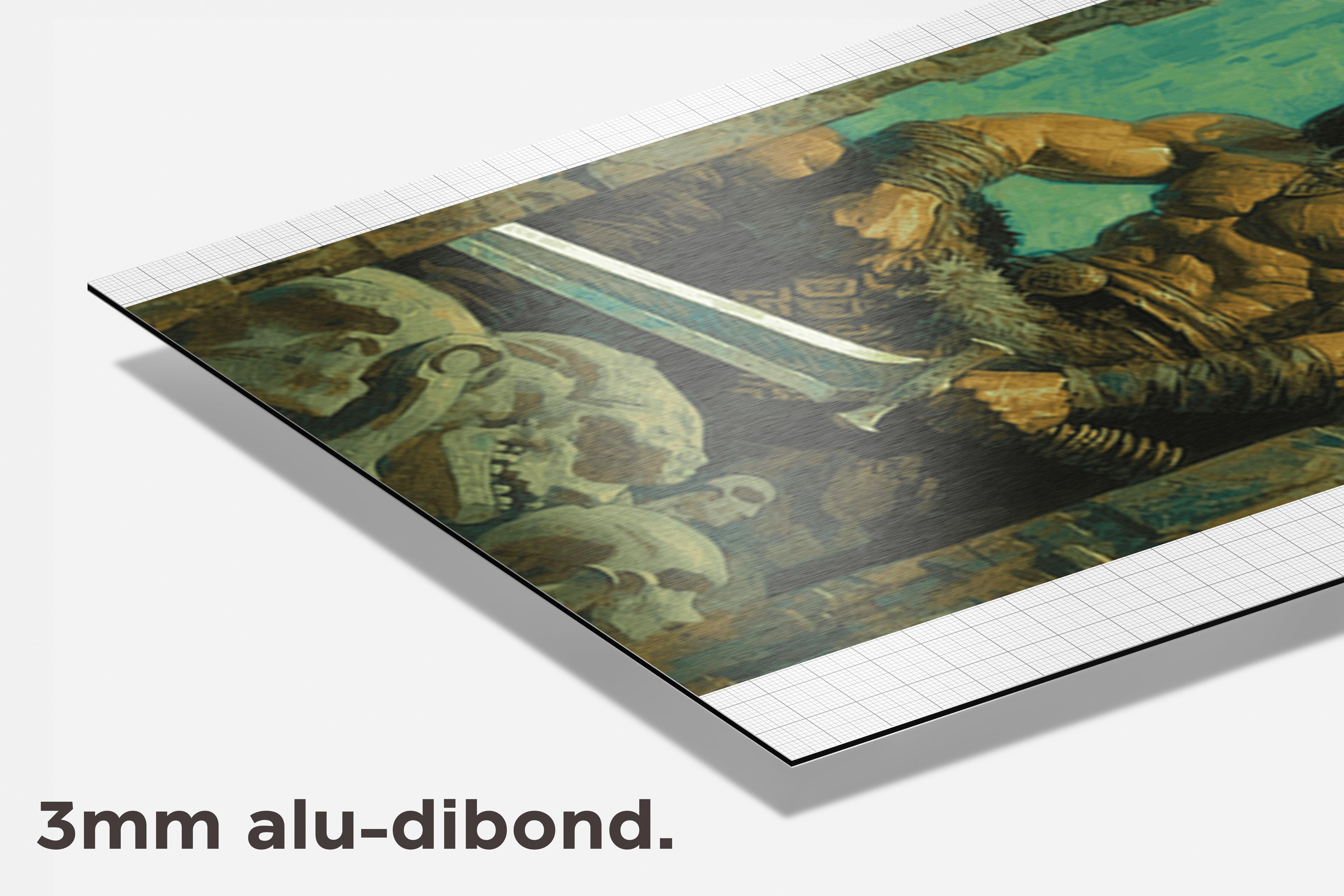 Conan the Barbarian dibond detail