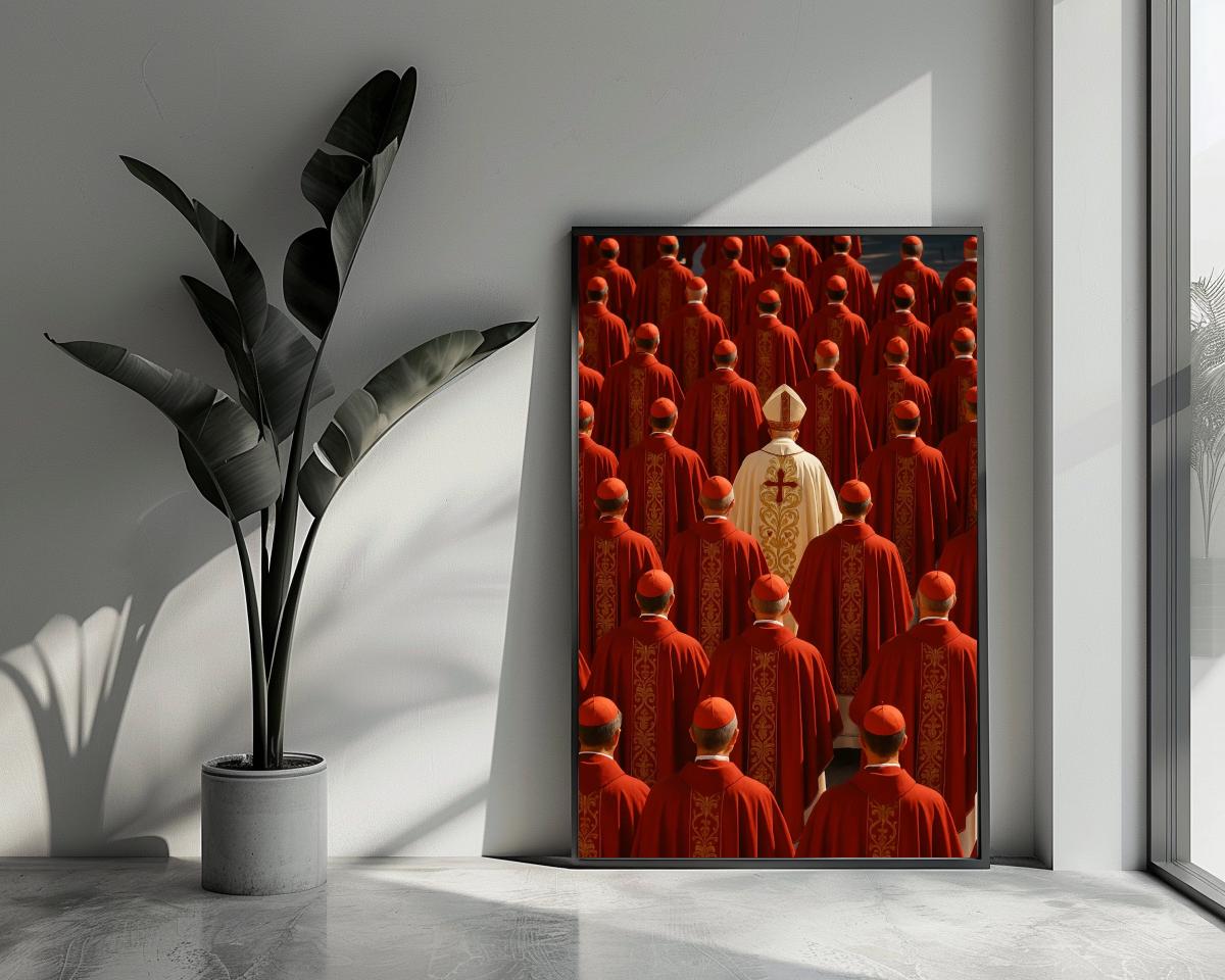 Pope Cardinals poster van 25 Artstreet