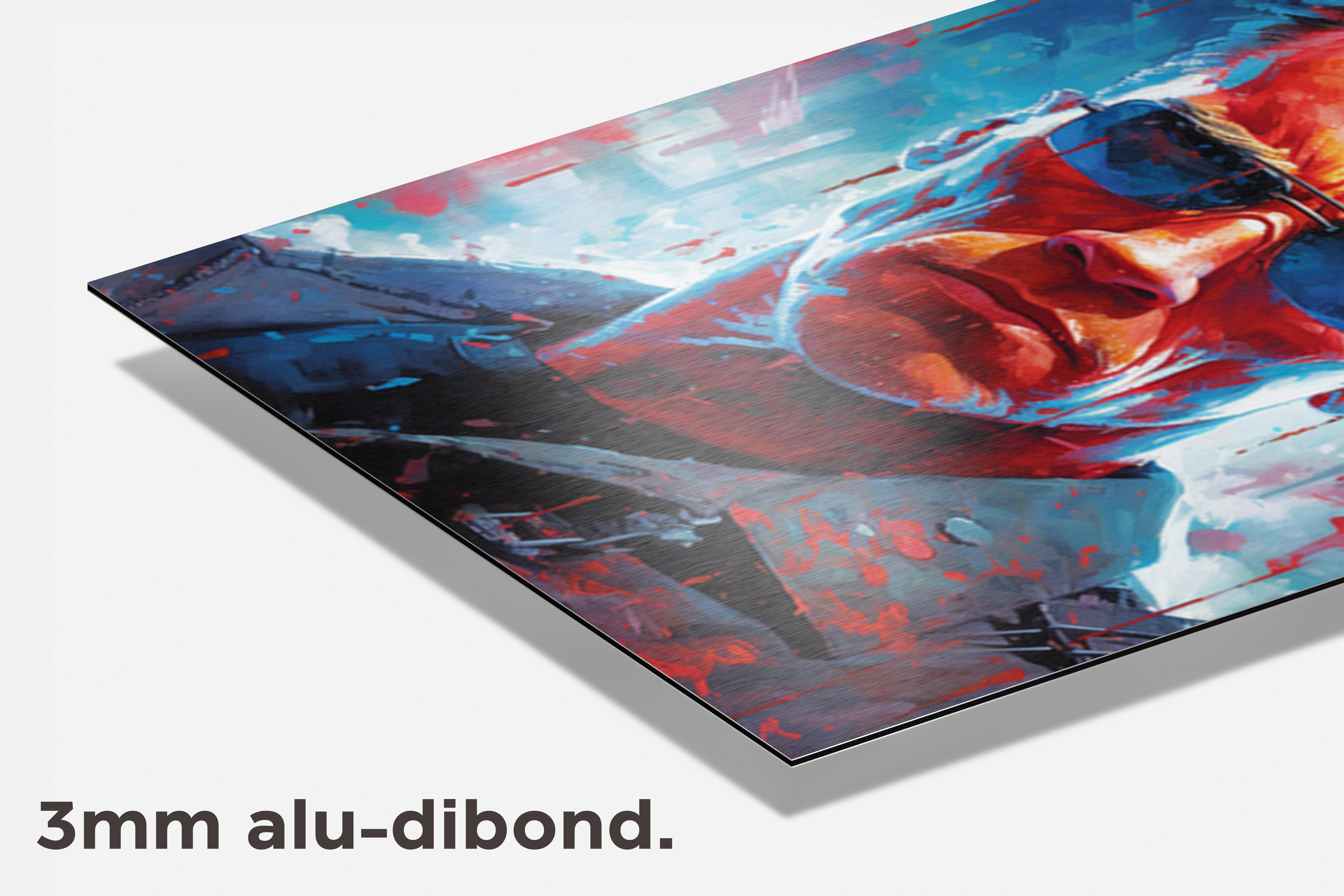 Arnold Terminator dibond detail