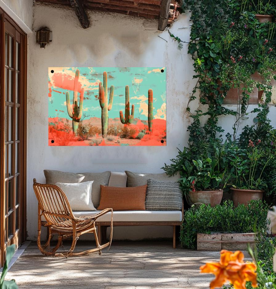 Affiche Affiche de jardin Cactus de 25 Artstreet