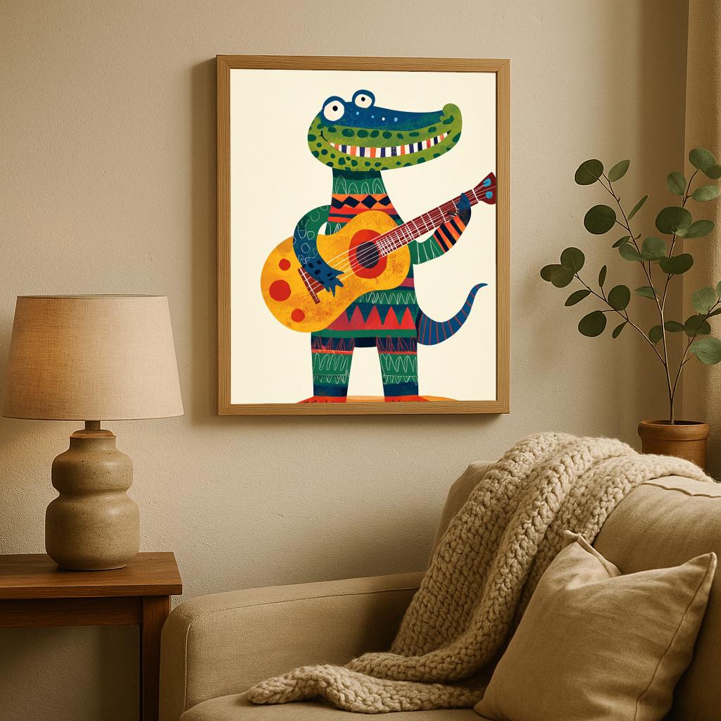 Crocodile Guitar poster sfeerbeeld 1