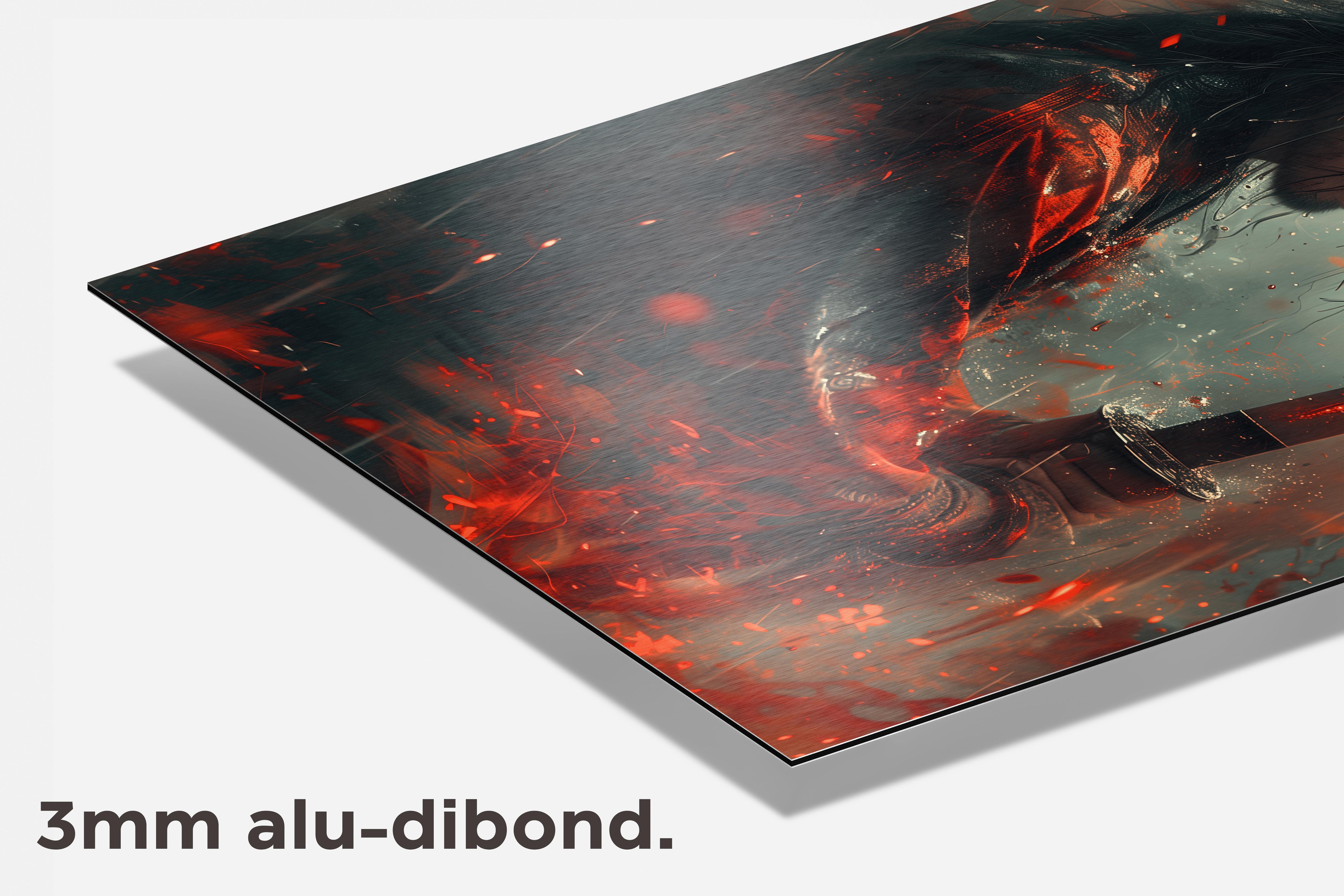 Samoerai dibond detail