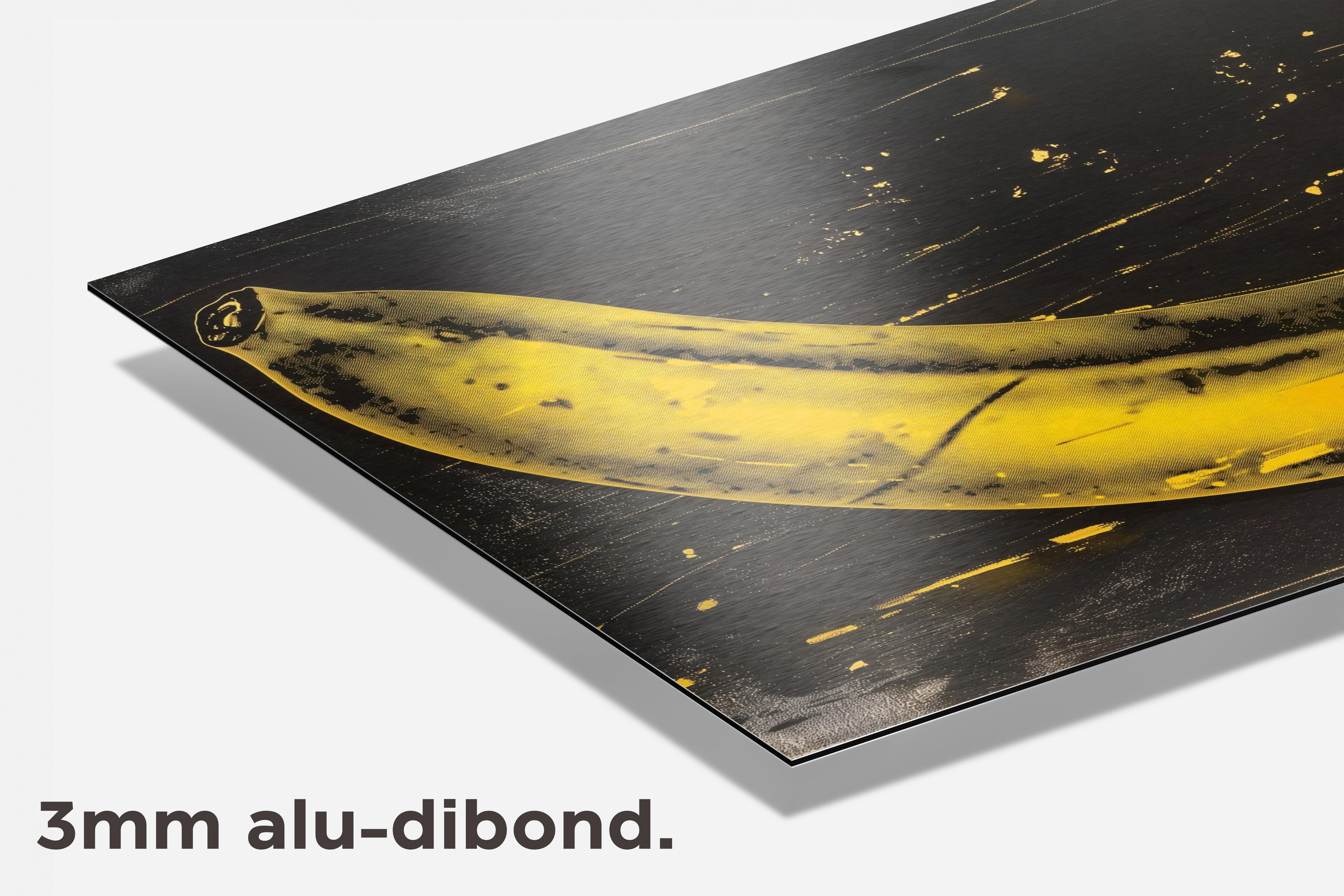 Andy Warhol Banaan dibond detail