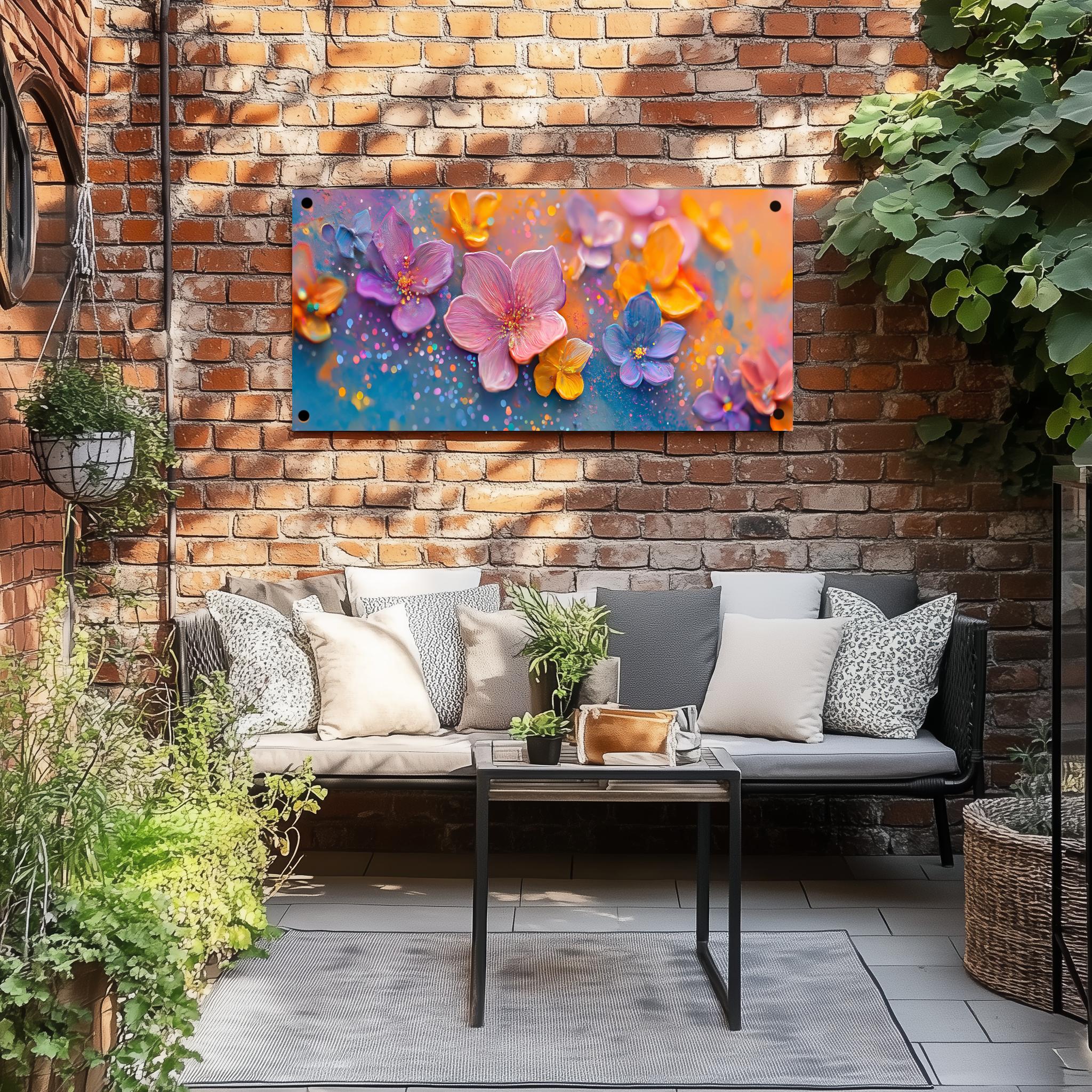 Tuinposter Bloemen sfeerbeeld 2