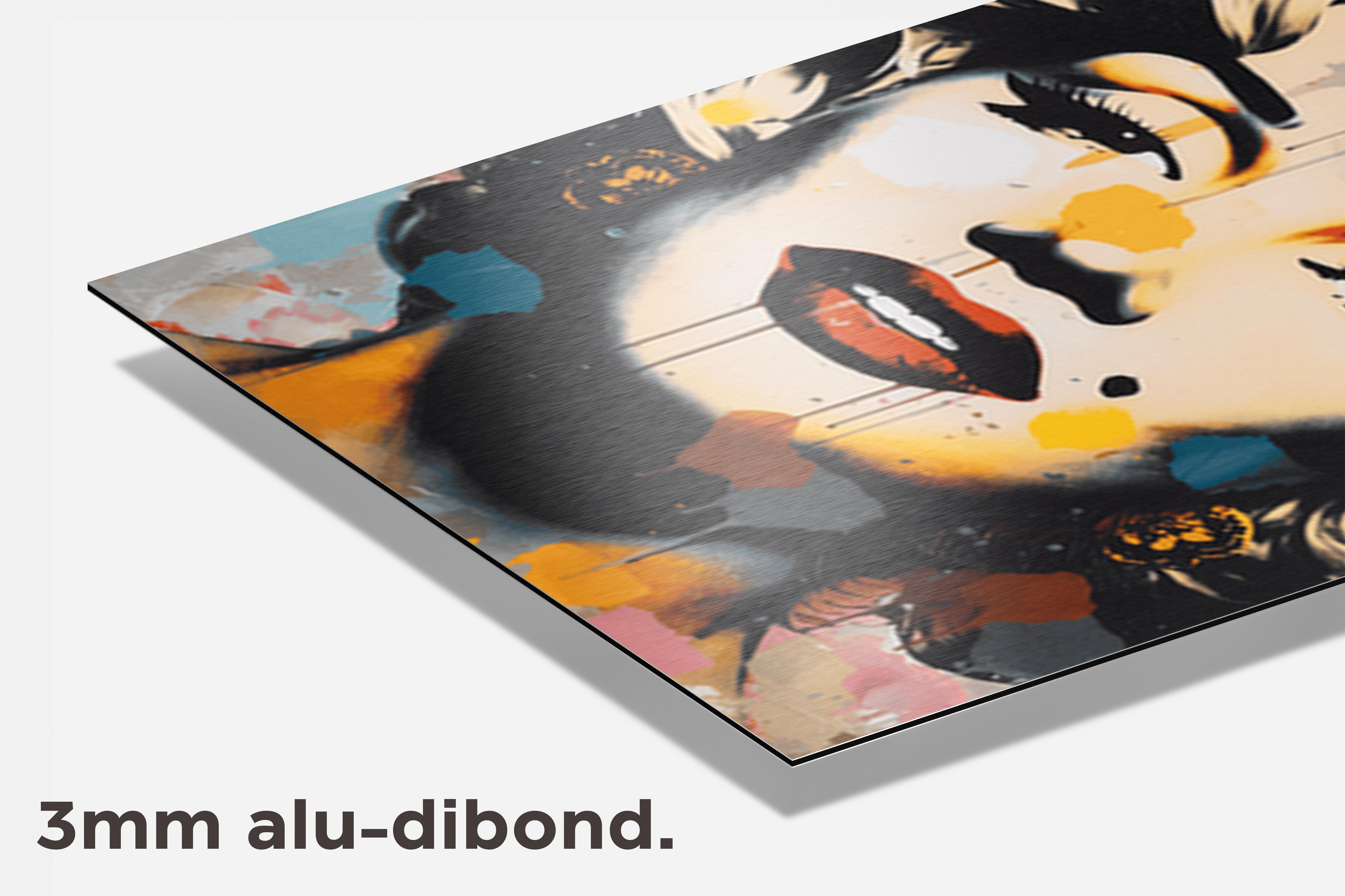 Marilyn Monroe Poster dibond detail