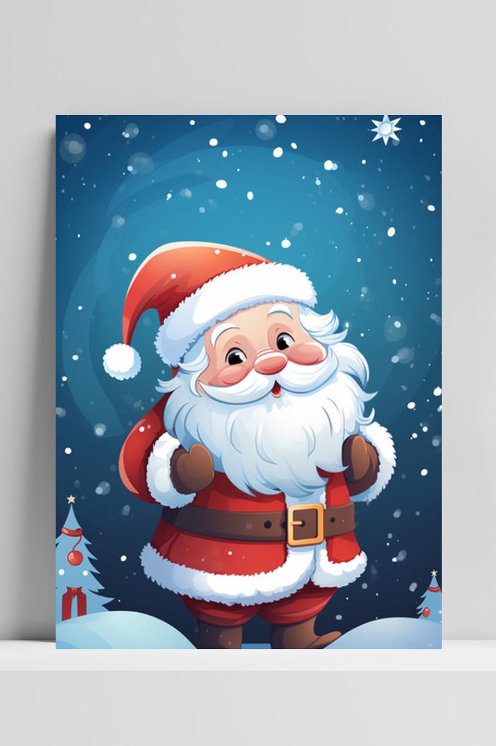Kerstmannetje op 3mm aluminium dibond